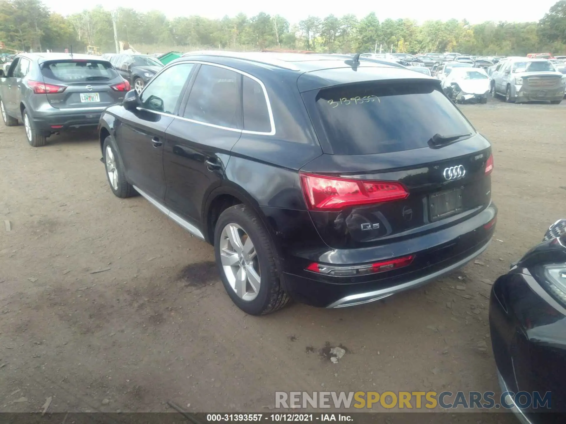 3 fotografías del automóvil dañado WA1BNAFY6K2042705 AUDI Q5 2019