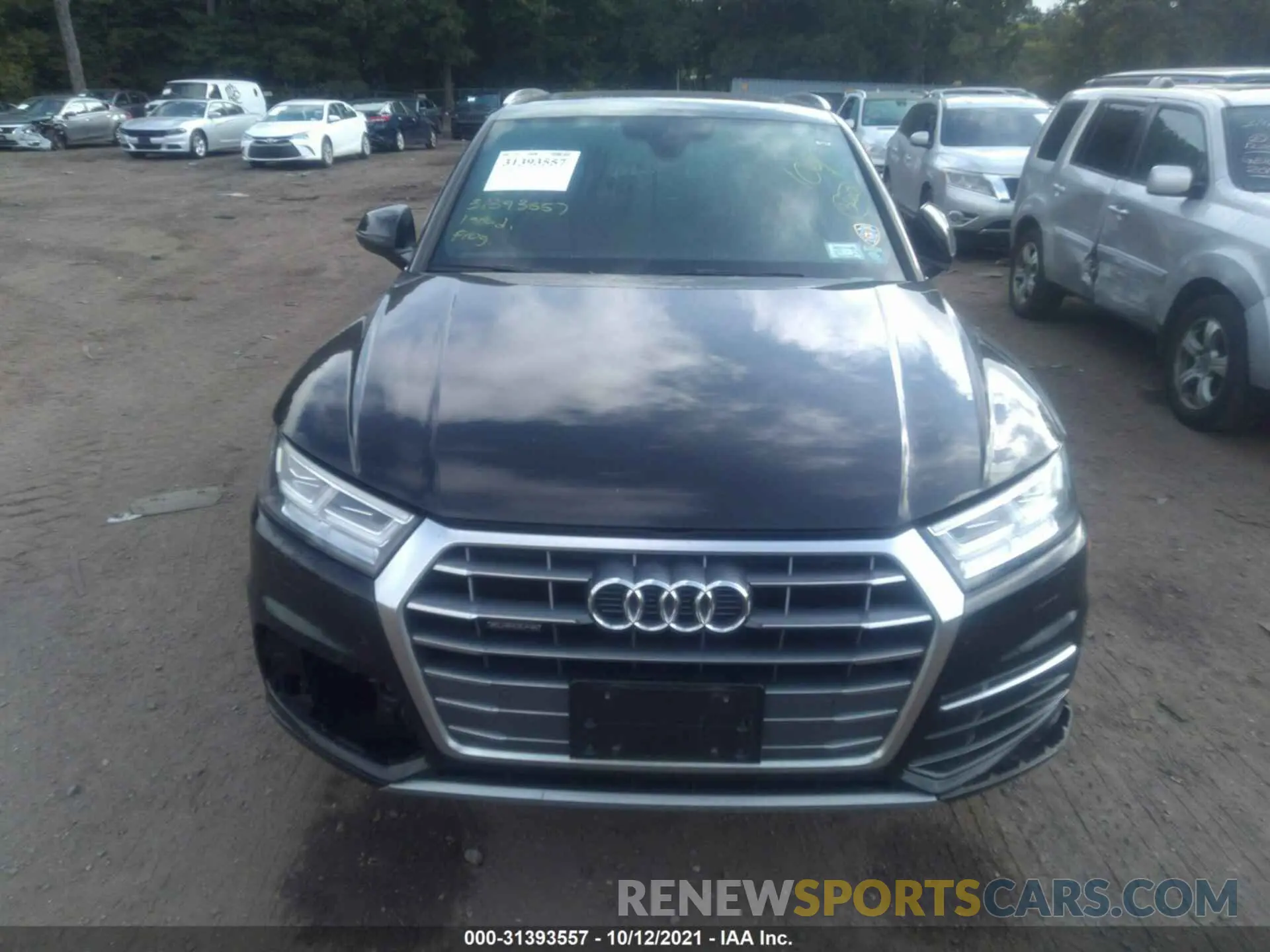 6 fotografías del automóvil dañado WA1BNAFY6K2042705 AUDI Q5 2019