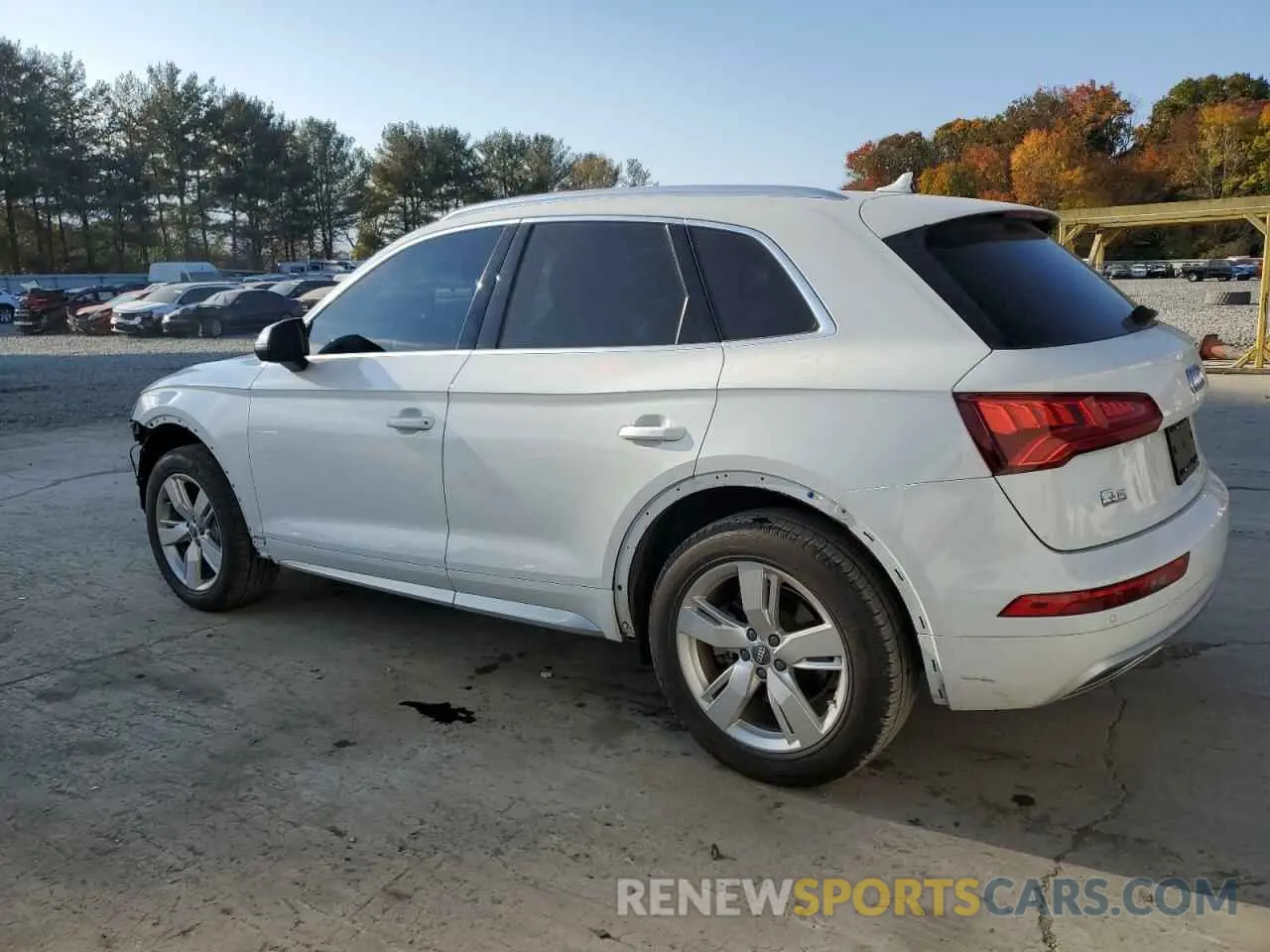 2 fotografías del automóvil dañado WA1BNAFY6K2057026 AUDI Q5 2019