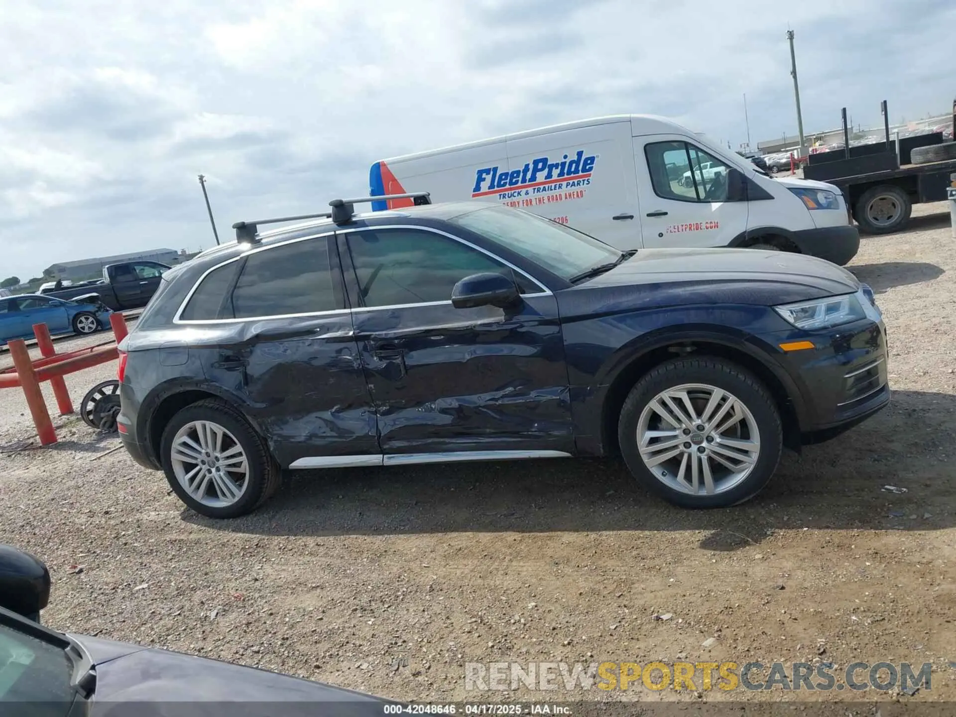 13 fotografías del automóvil dañado WA1BNAFY6K2067166 AUDI Q5 2019