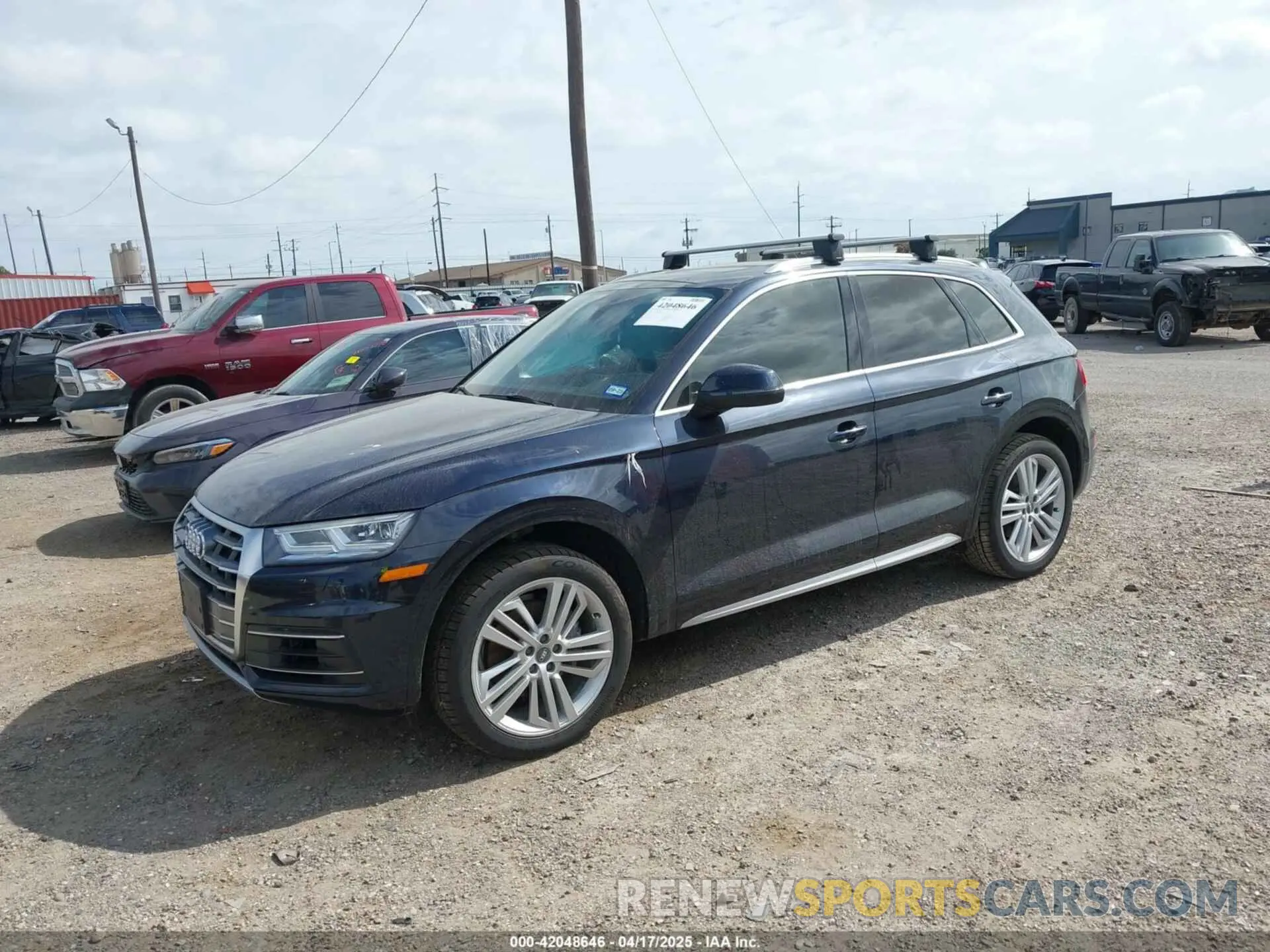2 fotografías del automóvil dañado WA1BNAFY6K2067166 AUDI Q5 2019