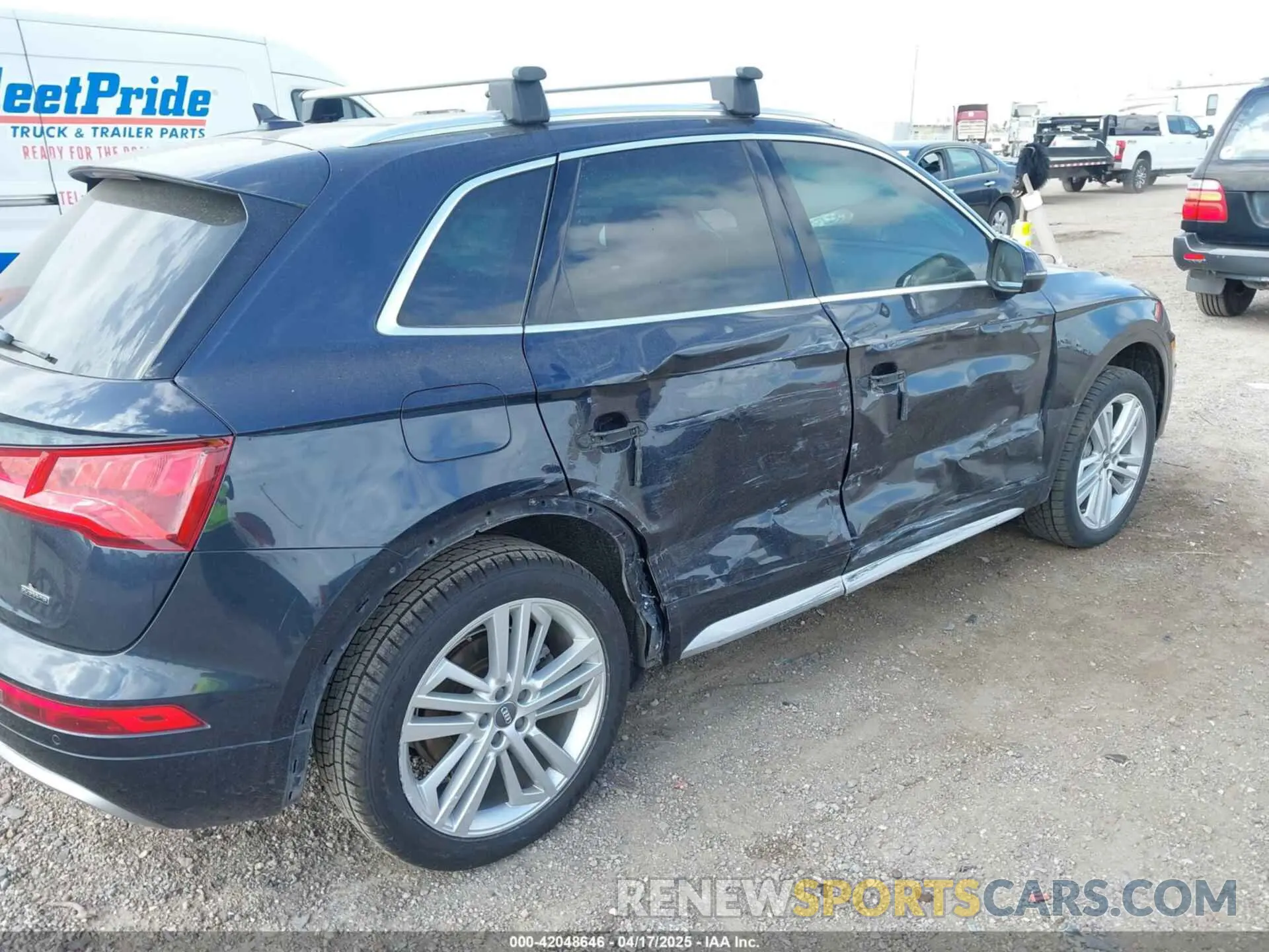 6 fotografías del automóvil dañado WA1BNAFY6K2067166 AUDI Q5 2019