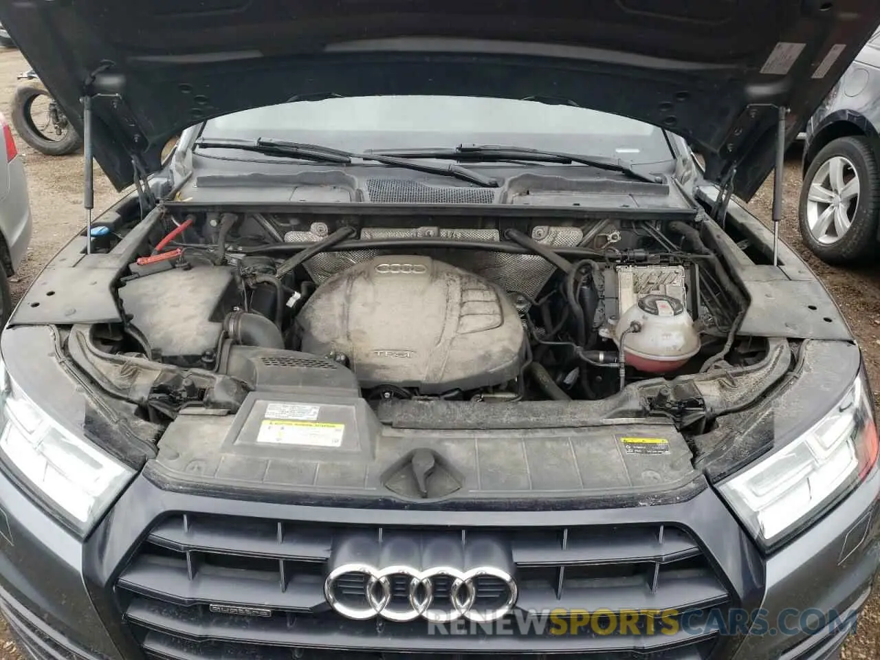 11 fotografías del automóvil dañado WA1BNAFY6K2090947 AUDI Q5 2019