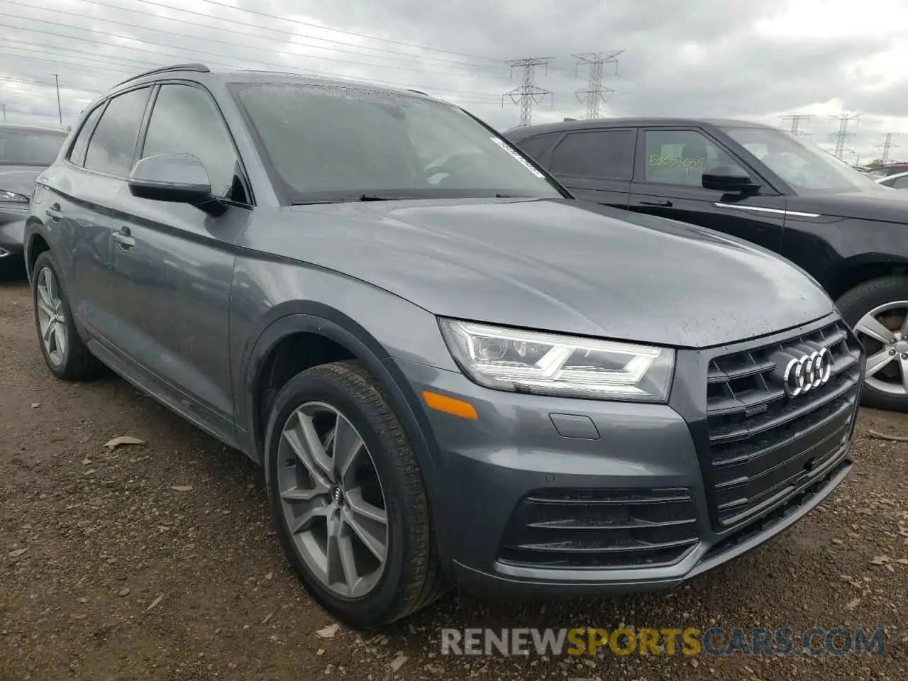 4 fotografías del automóvil dañado WA1BNAFY6K2090947 AUDI Q5 2019