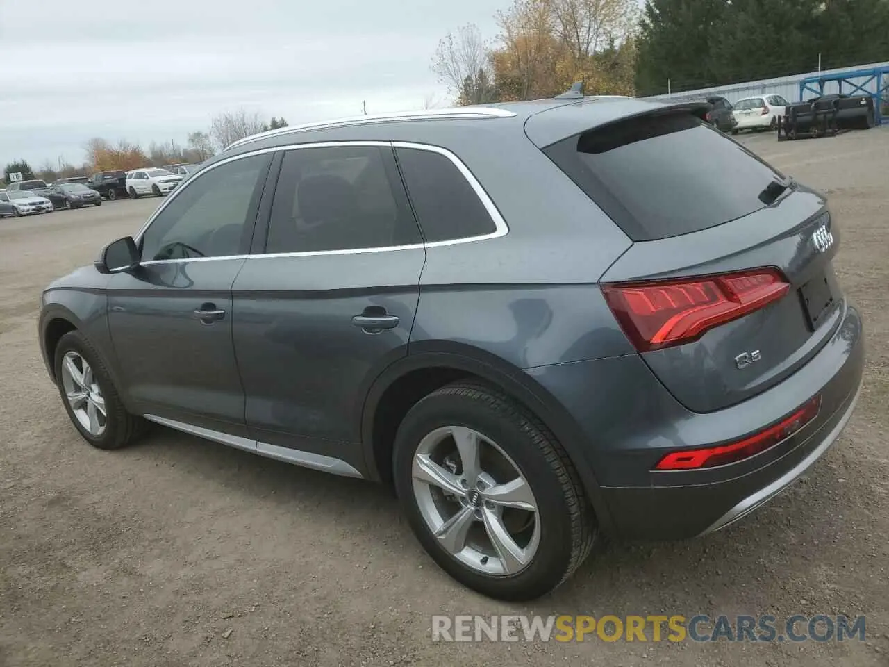 2 fotografías del automóvil dañado WA1BNAFY6K2098966 AUDI Q5 2019