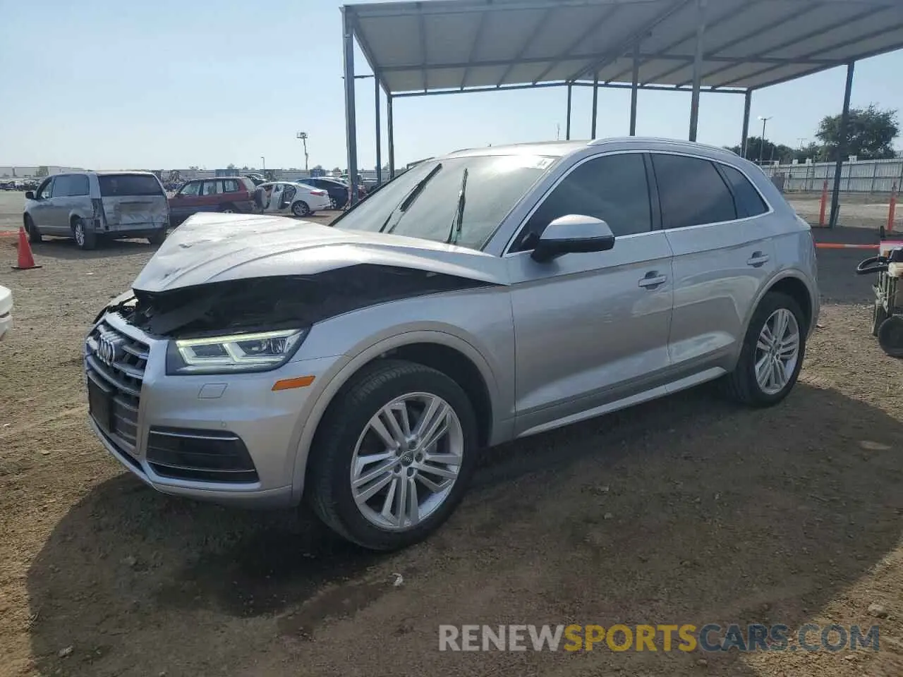 1 fotografías del automóvil dañado WA1BNAFY6K2111330 AUDI Q5 2019