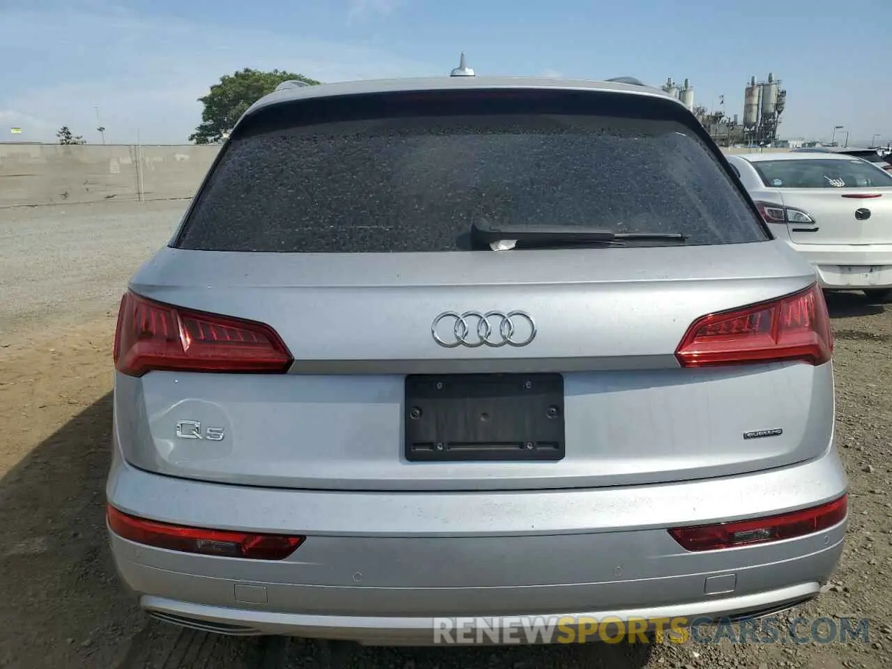 6 fotografías del automóvil dañado WA1BNAFY6K2111330 AUDI Q5 2019
