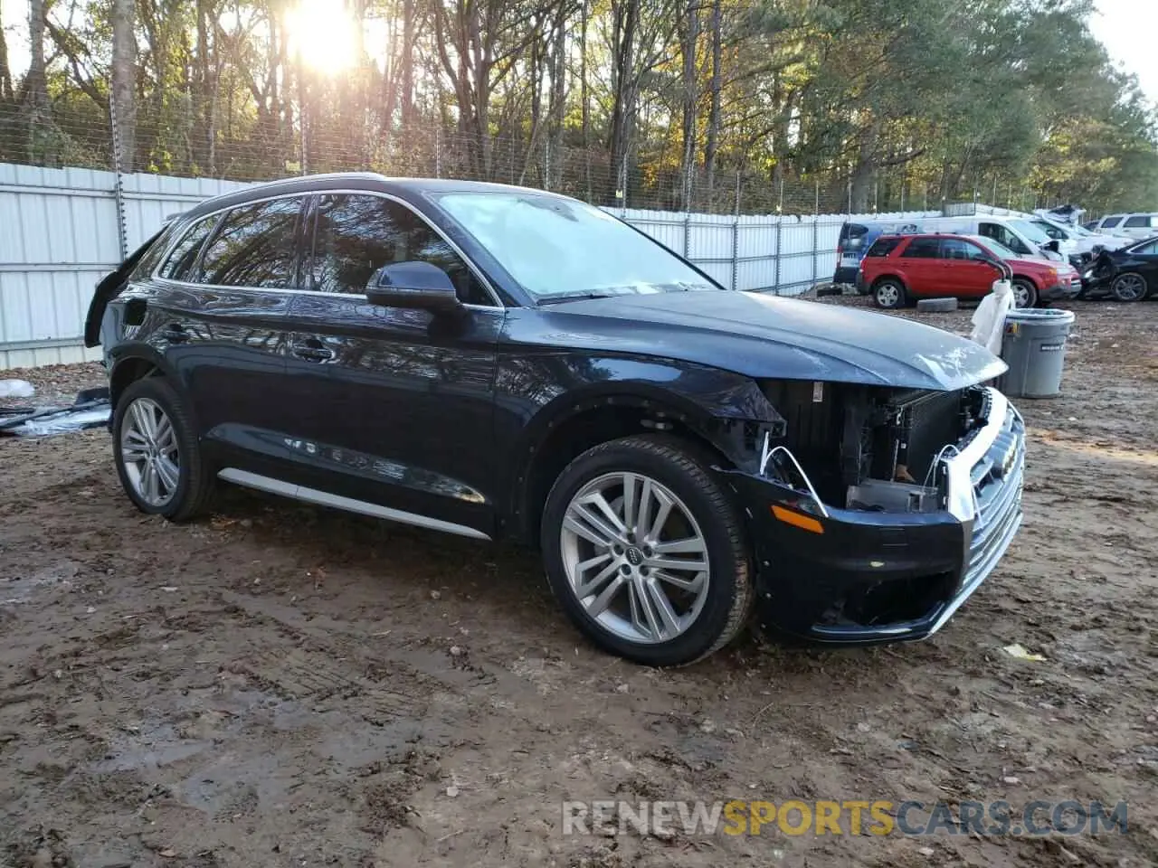 4 fotografías del automóvil dañado WA1BNAFY6K2139466 AUDI Q5 2019