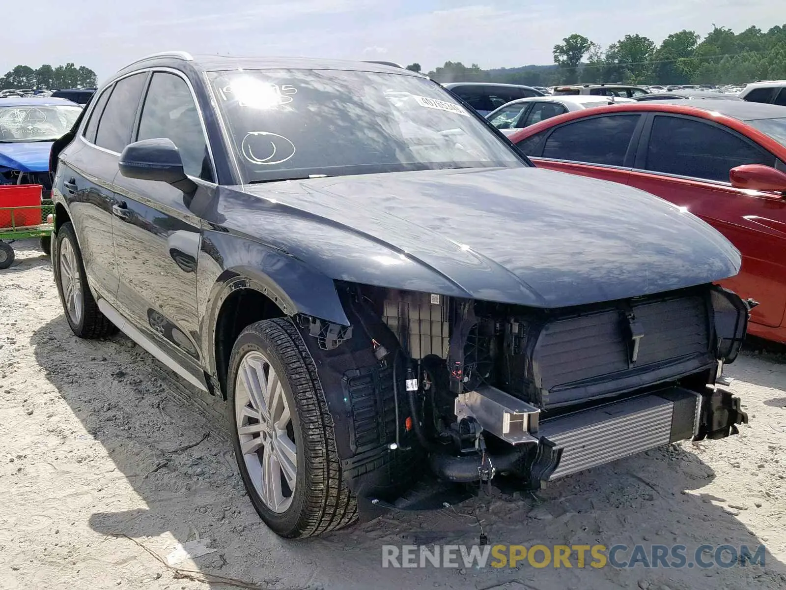 1 fotografías del automóvil dañado WA1BNAFY7K2024407 AUDI Q5 2019