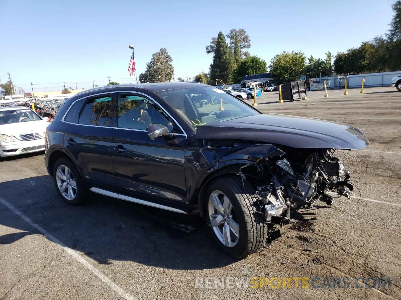 1 fotografías del automóvil dañado WA1BNAFY7K2030322 AUDI Q5 2019