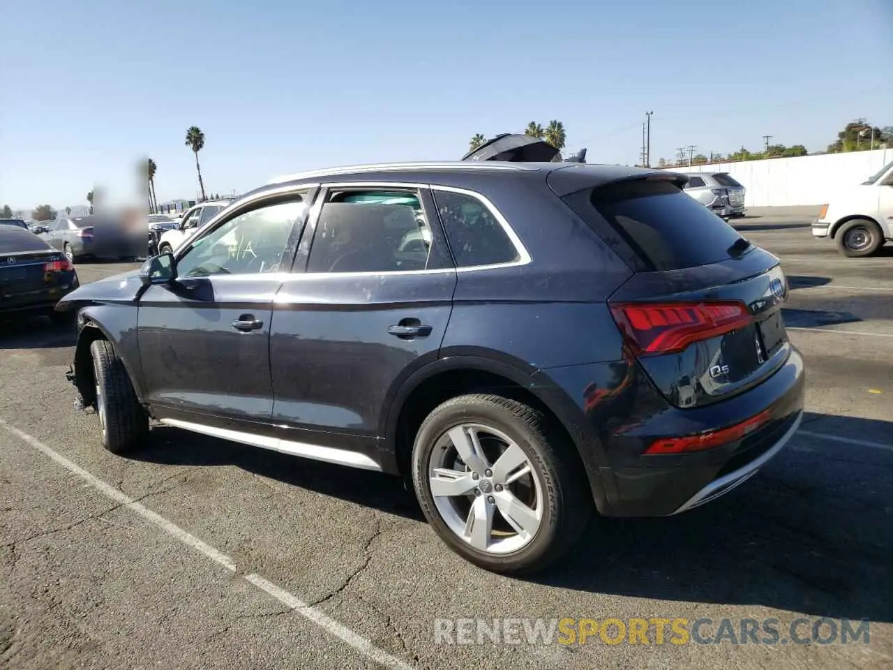 3 fotografías del automóvil dañado WA1BNAFY7K2030322 AUDI Q5 2019