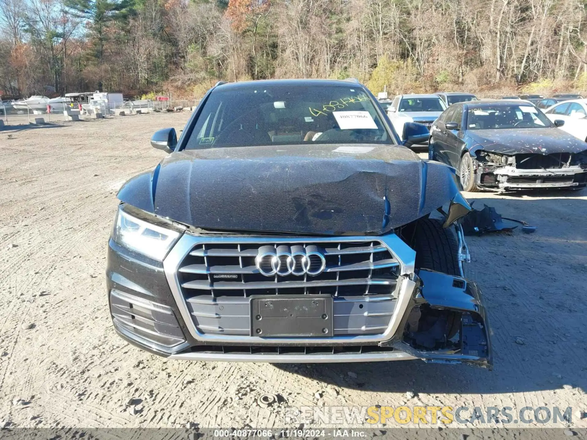 13 fotografías del automóvil dañado WA1BNAFY7K2033043 AUDI Q5 2019