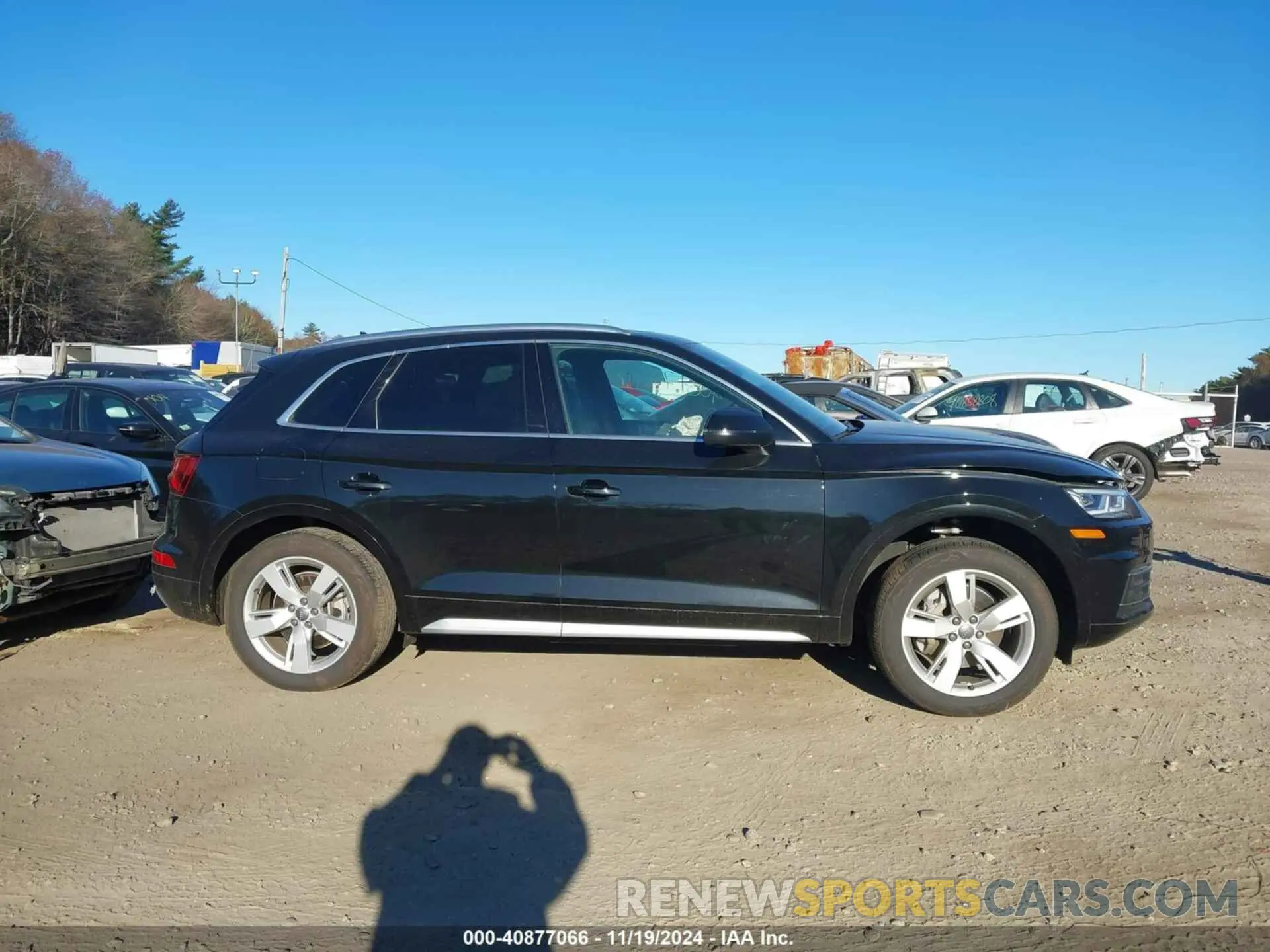14 fotografías del automóvil dañado WA1BNAFY7K2033043 AUDI Q5 2019