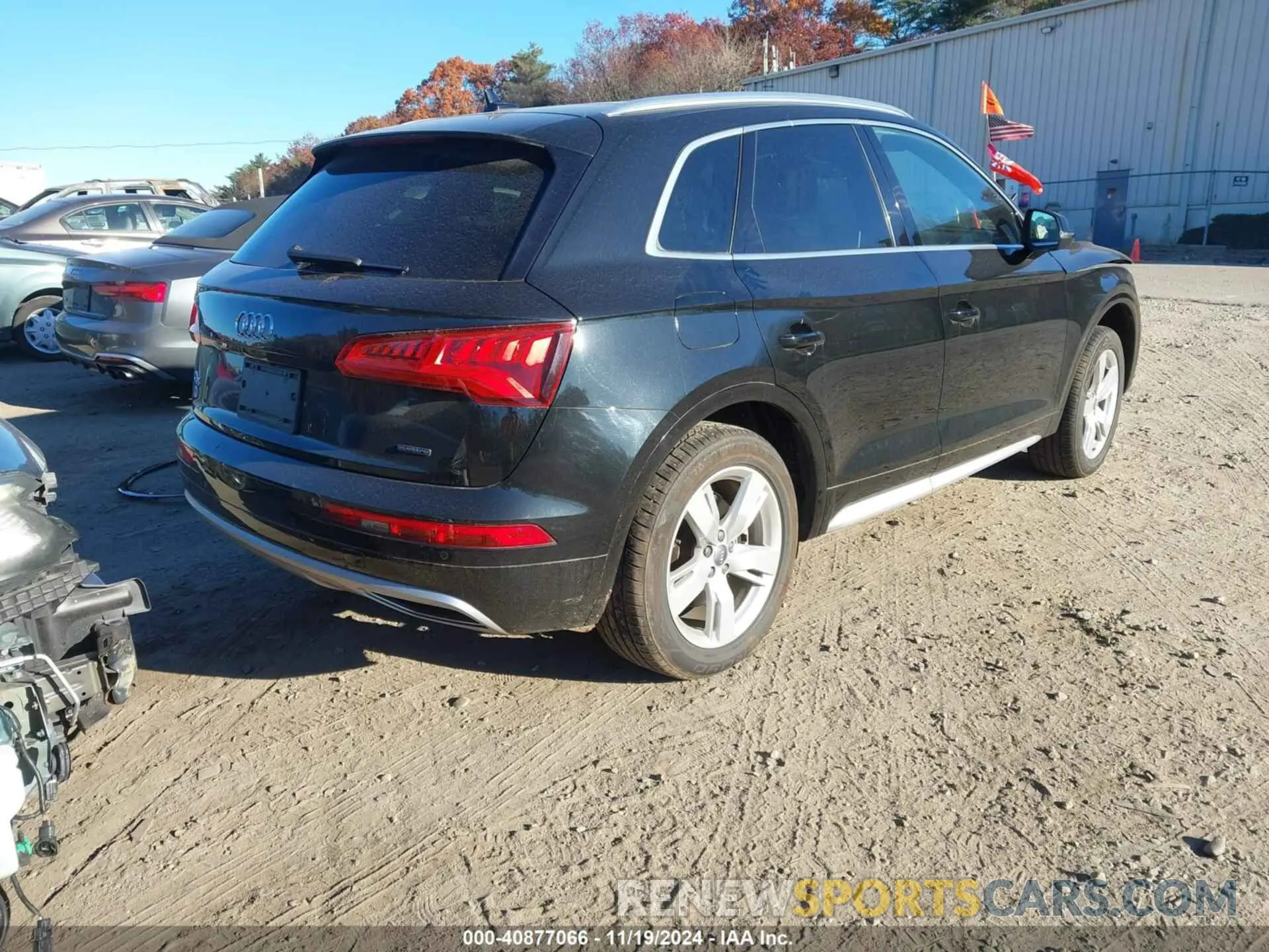 4 fotografías del automóvil dañado WA1BNAFY7K2033043 AUDI Q5 2019