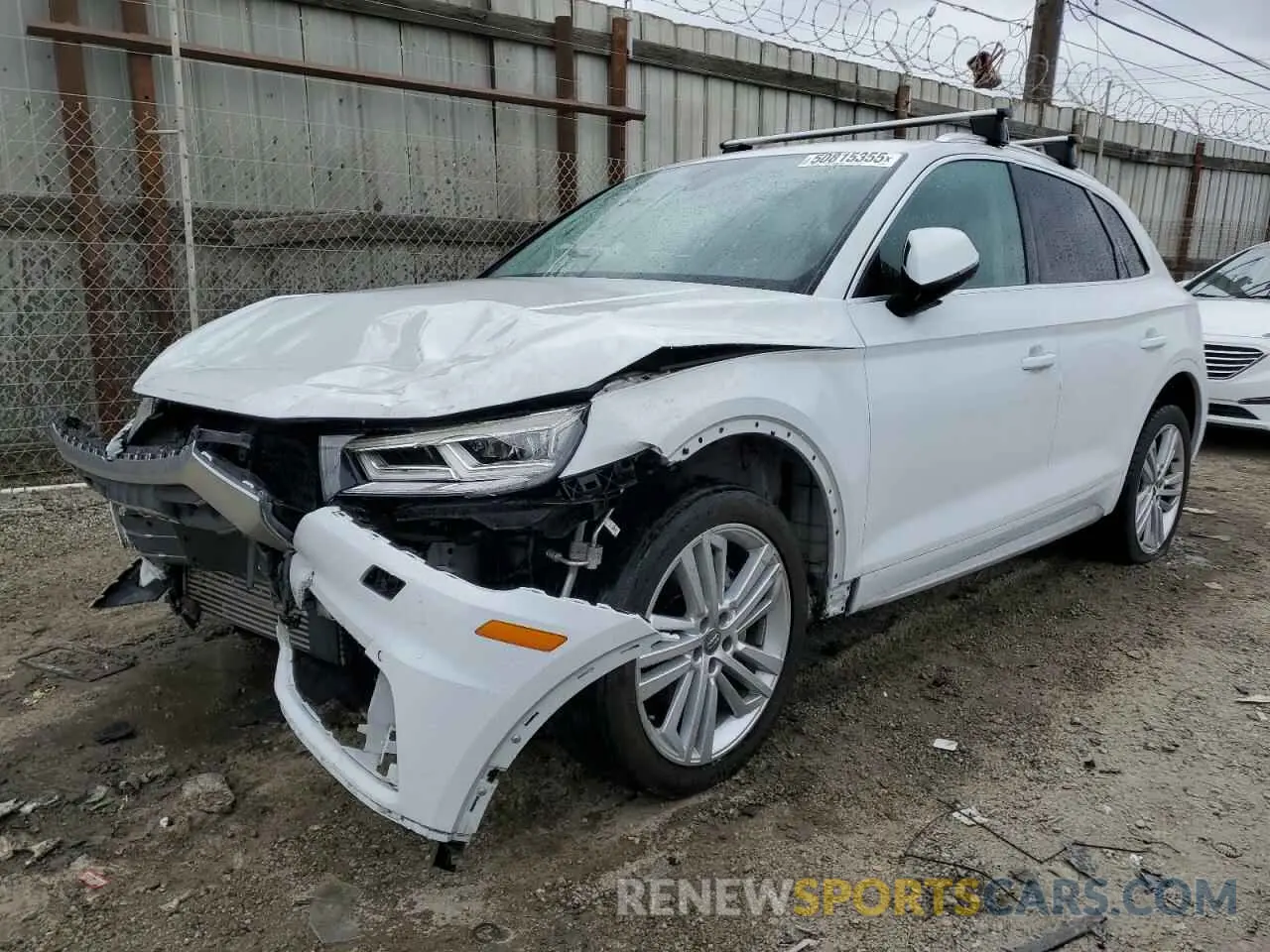 1 fotografías del automóvil dañado WA1BNAFY7K2040929 AUDI Q5 2019