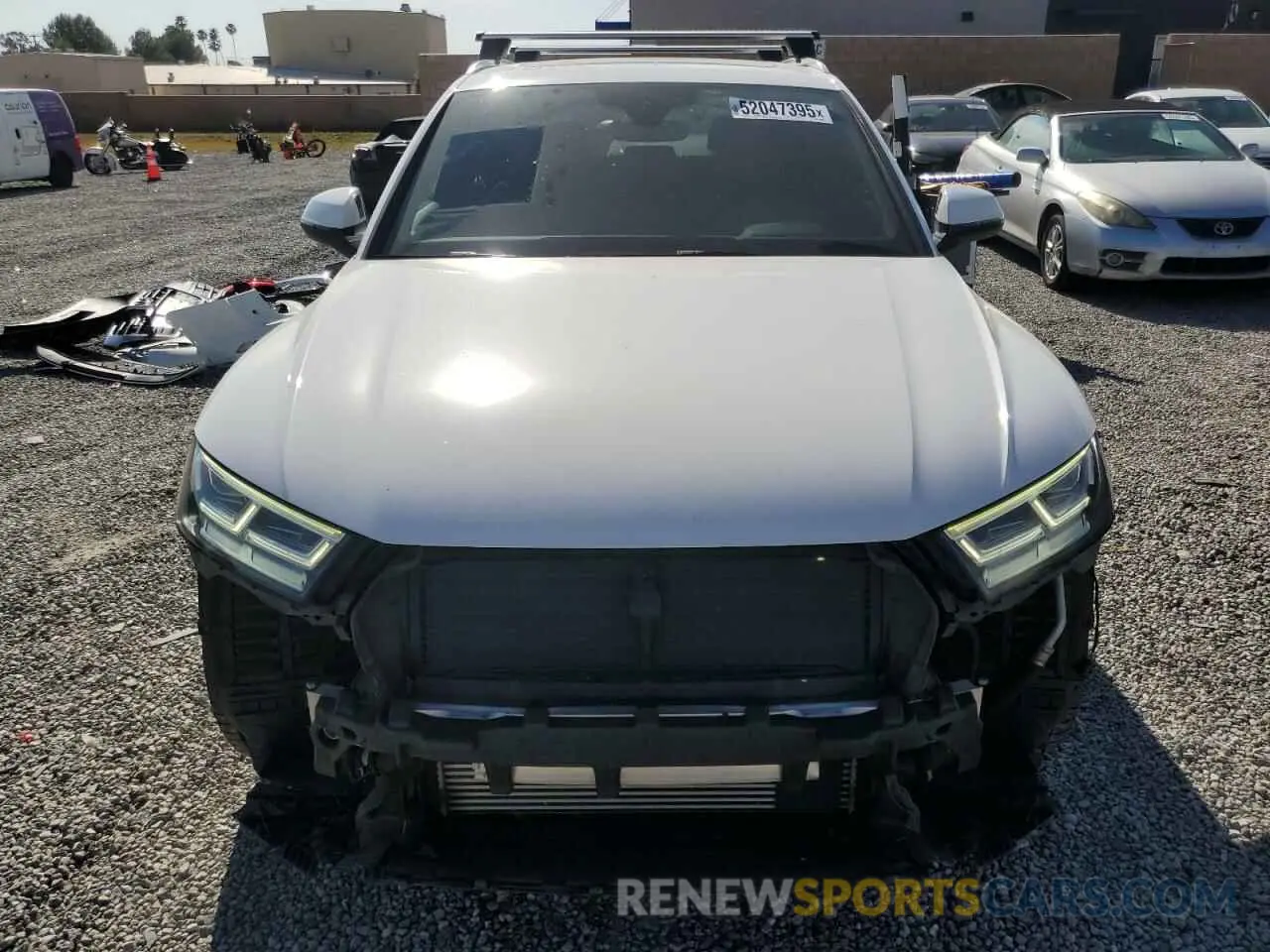 5 fotografías del automóvil dañado WA1BNAFY7K2053180 AUDI Q5 2019