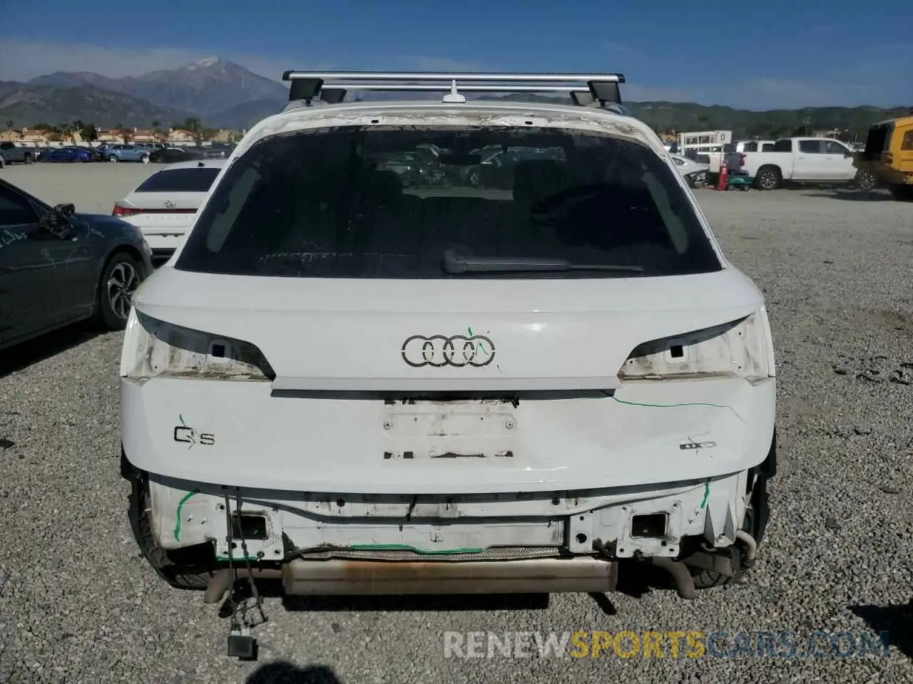 6 fotografías del automóvil dañado WA1BNAFY7K2053180 AUDI Q5 2019