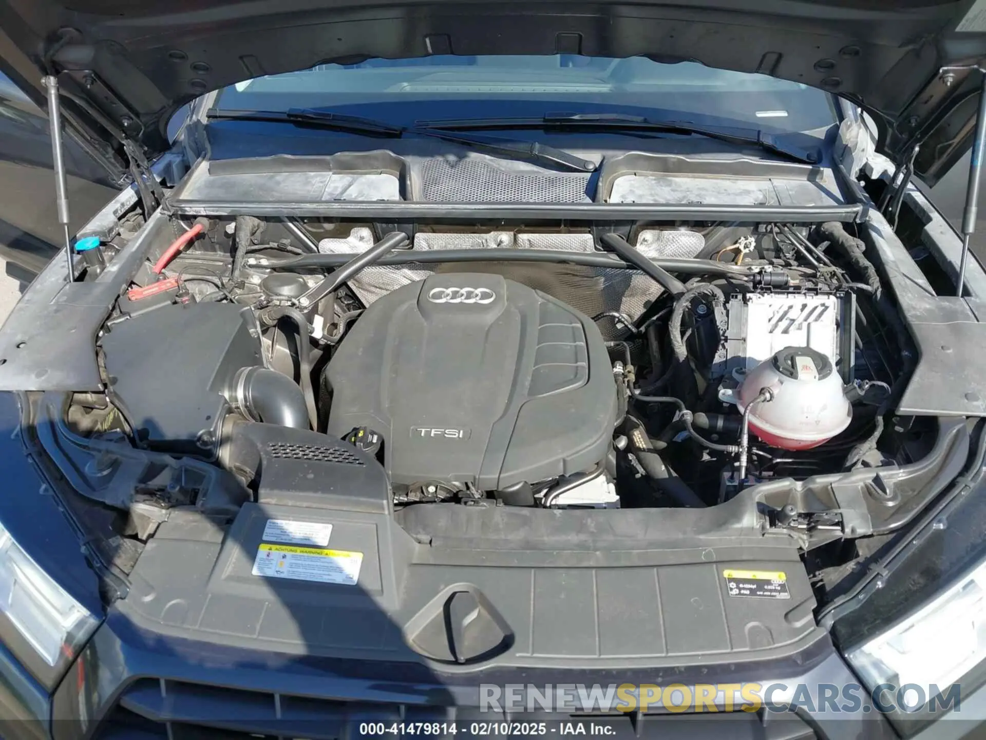10 fotografías del automóvil dañado WA1BNAFY7K2067970 AUDI Q5 2019