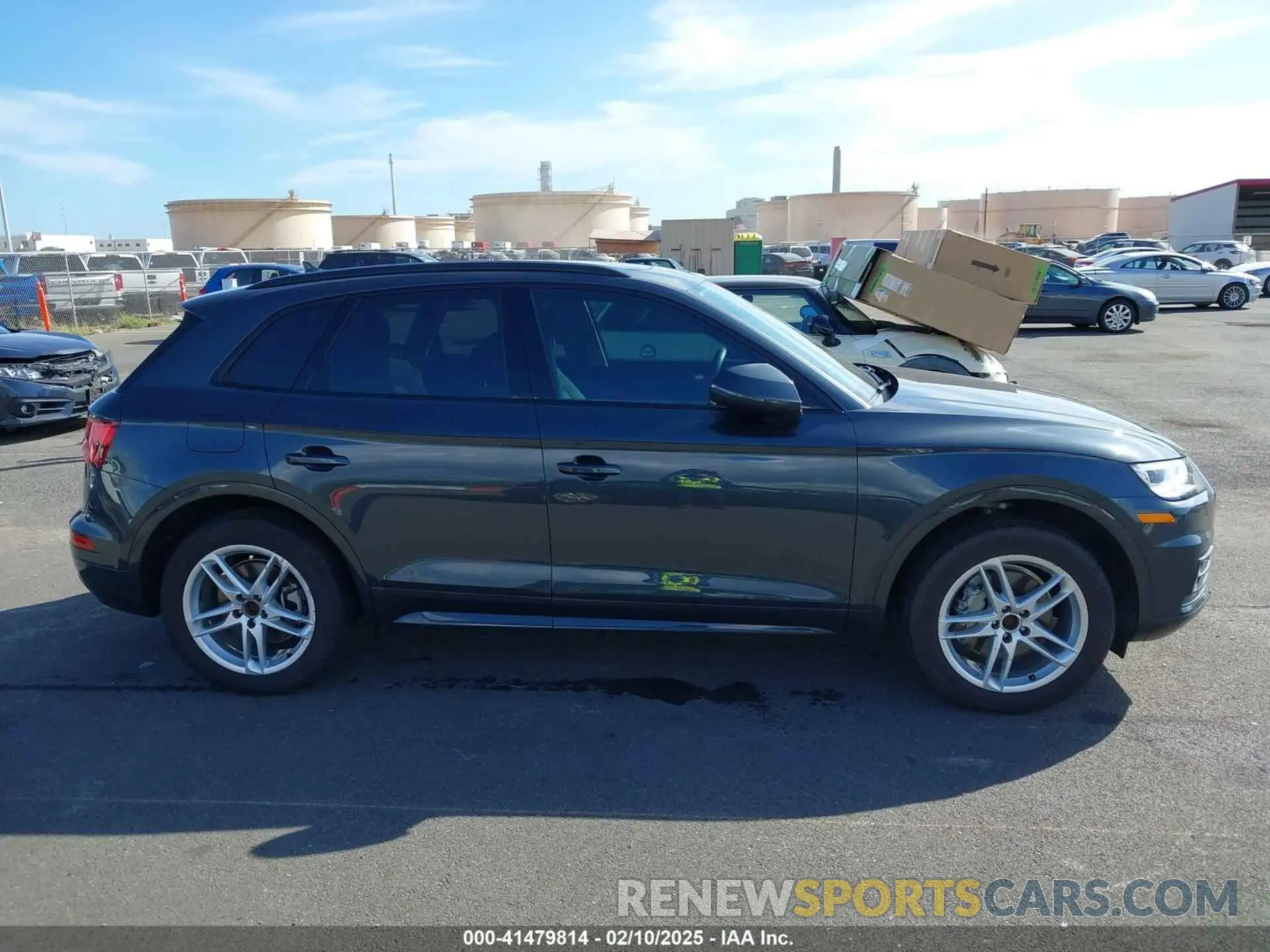 13 fotografías del automóvil dañado WA1BNAFY7K2067970 AUDI Q5 2019