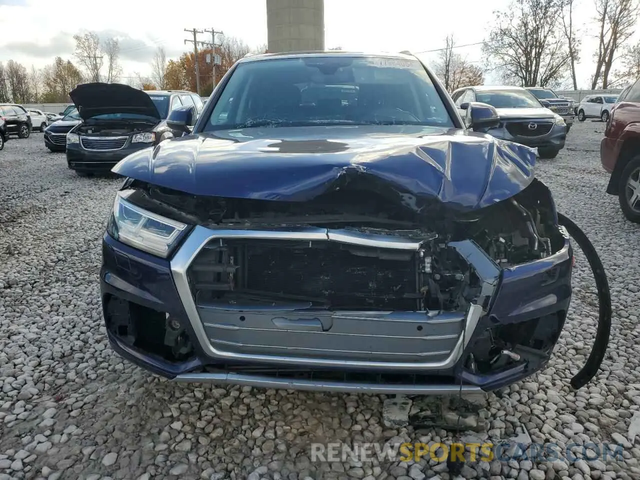 5 fotografías del automóvil dañado WA1BNAFY7K2073722 AUDI Q5 2019