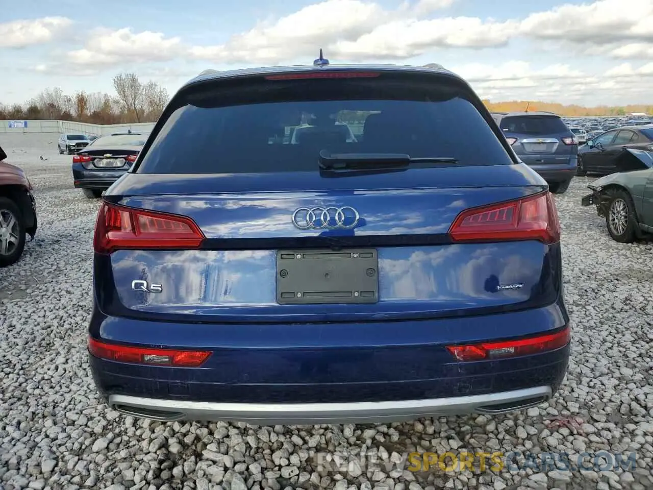 6 fotografías del automóvil dañado WA1BNAFY7K2073722 AUDI Q5 2019