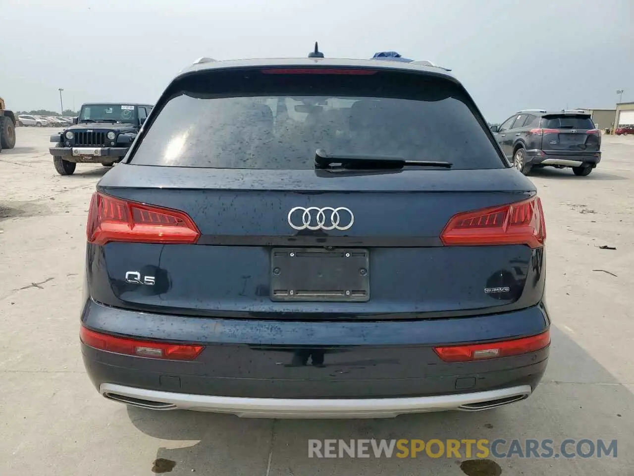 6 fotografías del automóvil dañado WA1BNAFY8K2036873 AUDI Q5 2019