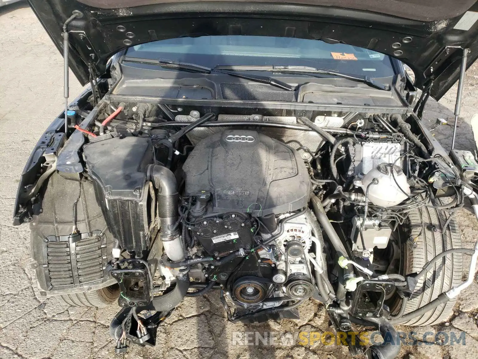 7 fotografías del automóvil dañado WA1BNAFY8K2038977 AUDI Q5 2019