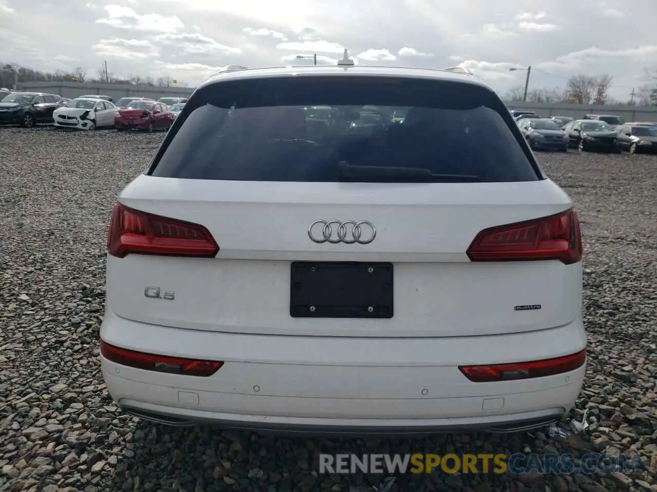 6 fotografías del automóvil dañado WA1BNAFY8K2099522 AUDI Q5 2019