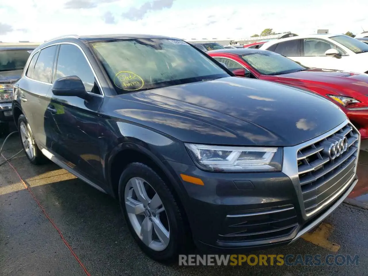1 fotografías del automóvil dañado WA1BNAFY9K2063368 AUDI Q5 2019