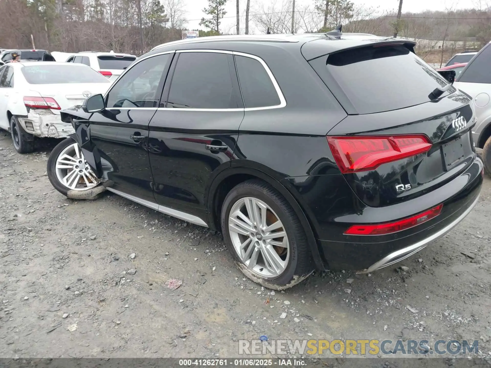 3 fotografías del automóvil dañado WA1BNAFY9K2144323 AUDI Q5 2019