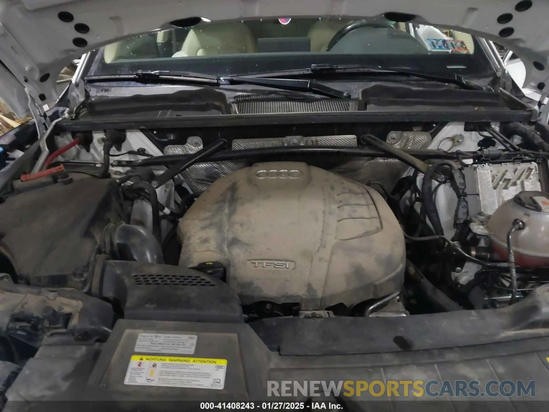 10 fotografías del automóvil dañado WA1BNAFYXK2060057 AUDI Q5 2019