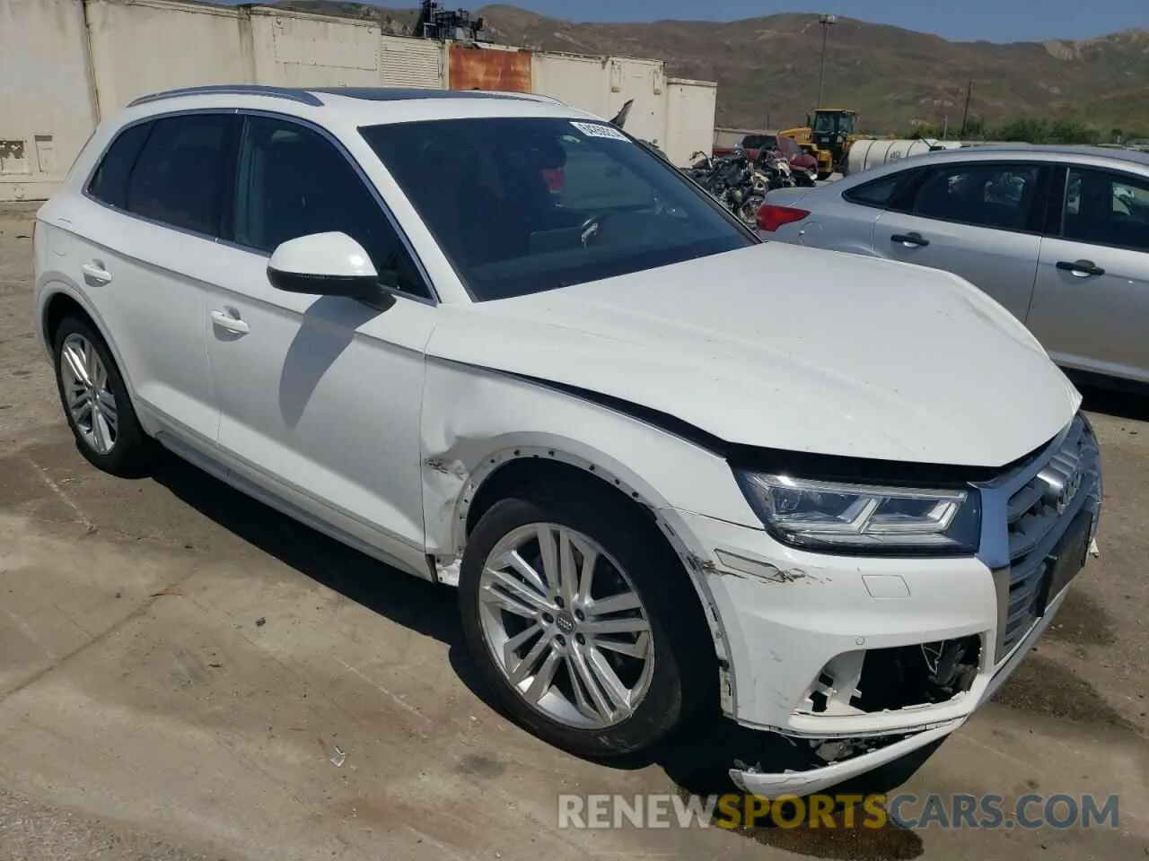 4 fotografías del automóvil dañado WA1BNAFYXK2069809 AUDI Q5 2019