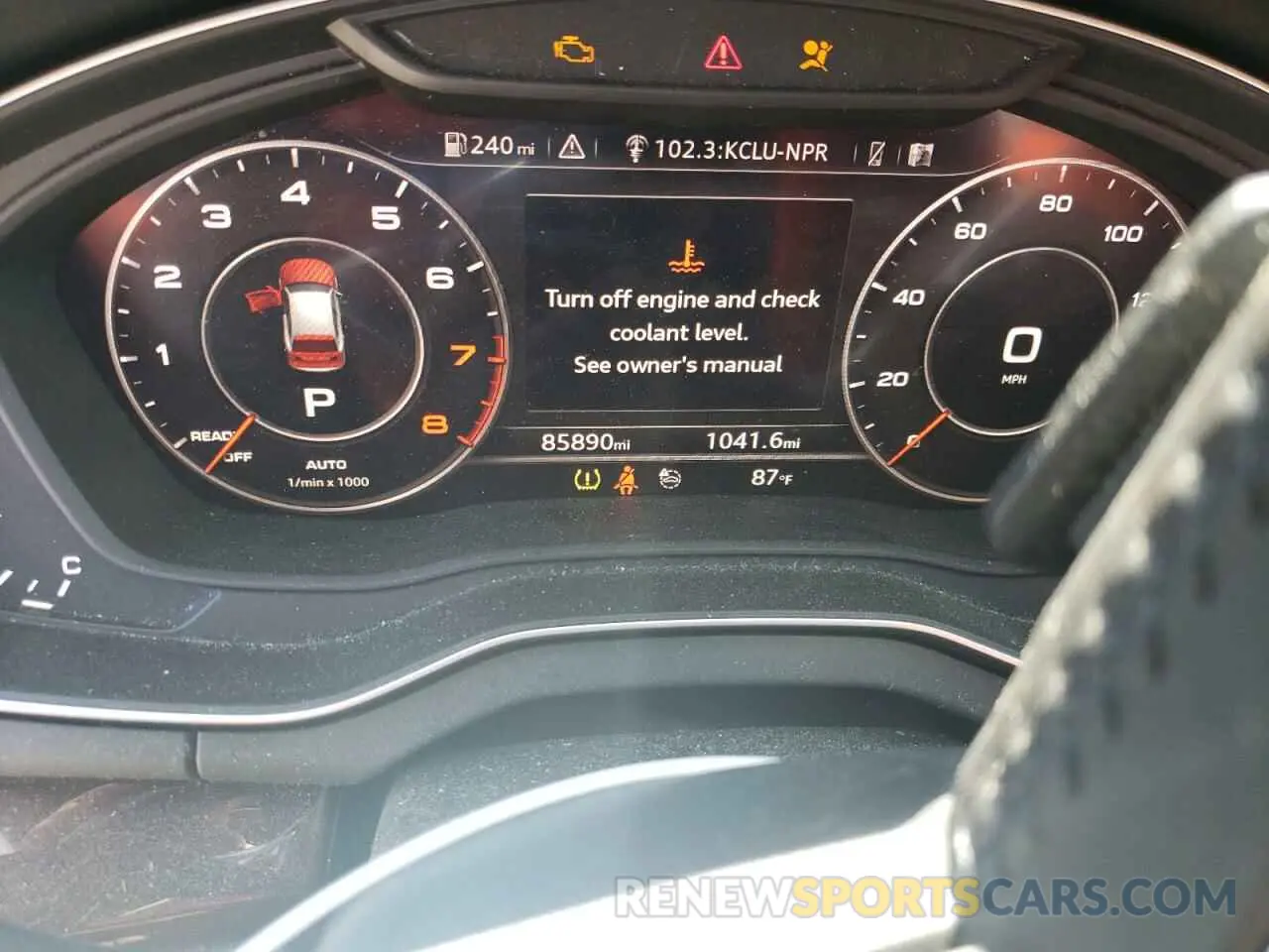 9 fotografías del automóvil dañado WA1BNAFYXK2069809 AUDI Q5 2019