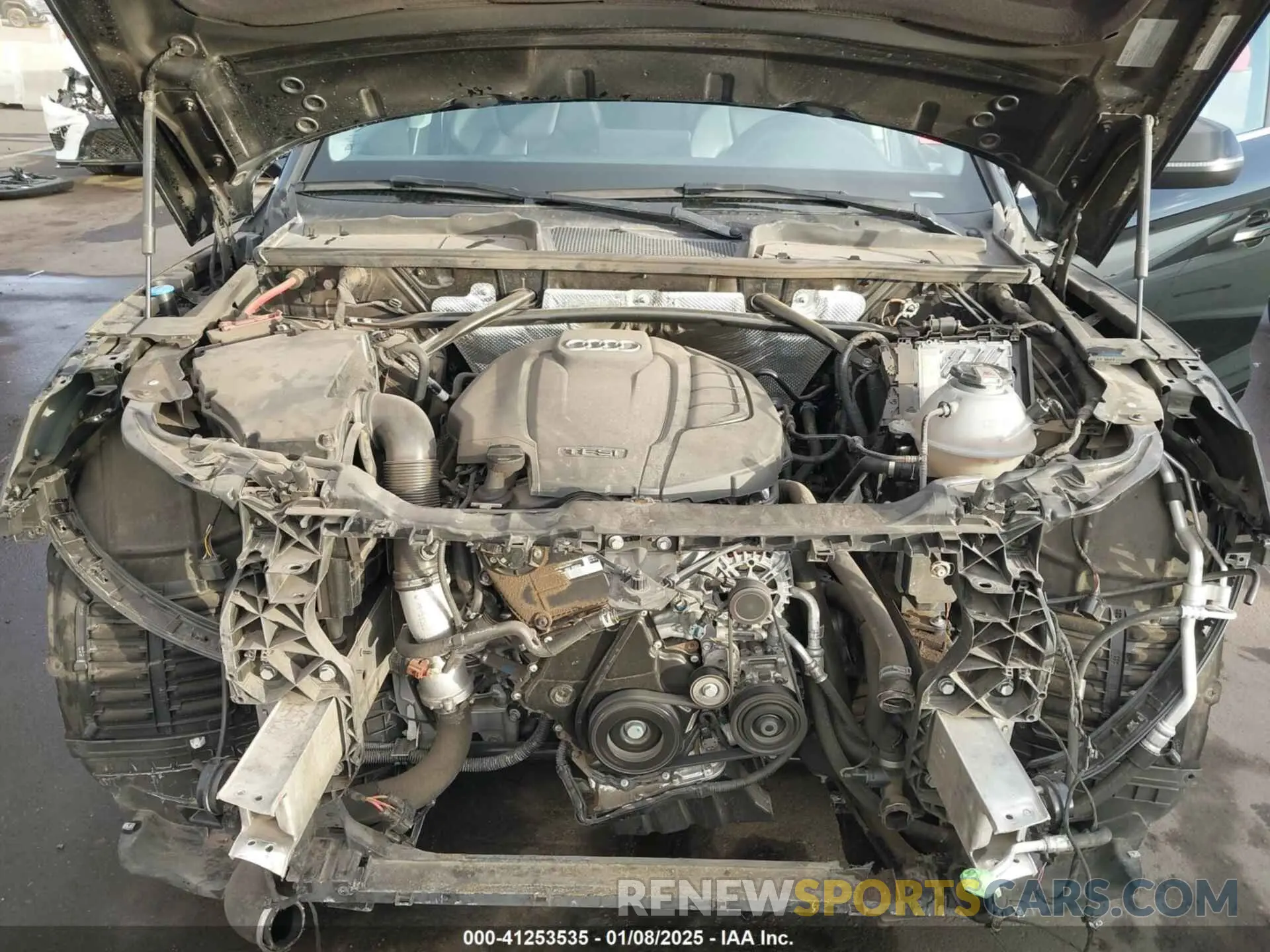 10 fotografías del automóvil dañado WA1BNAFYXK2084424 AUDI Q5 2019