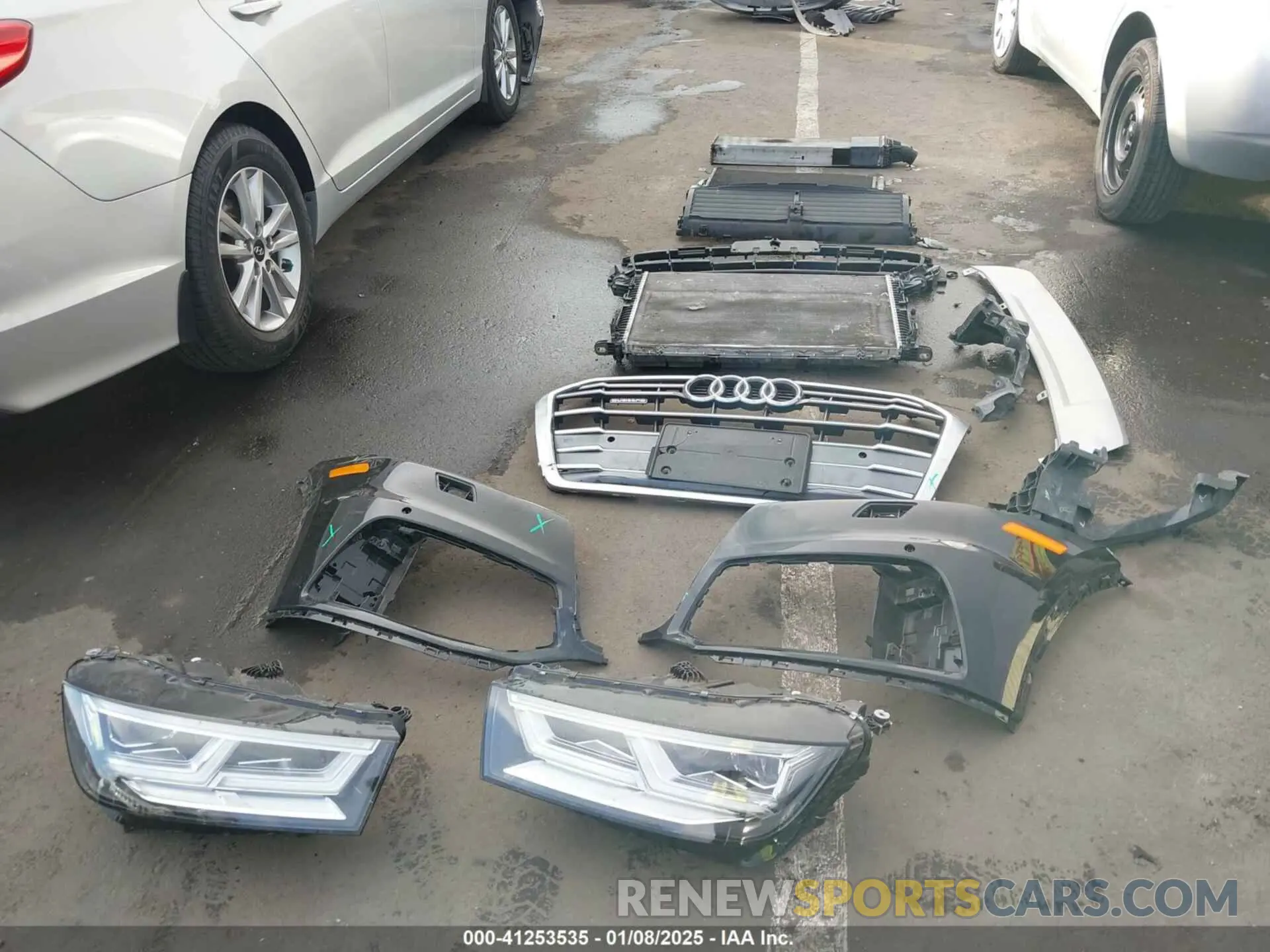 12 fotografías del automóvil dañado WA1BNAFYXK2084424 AUDI Q5 2019