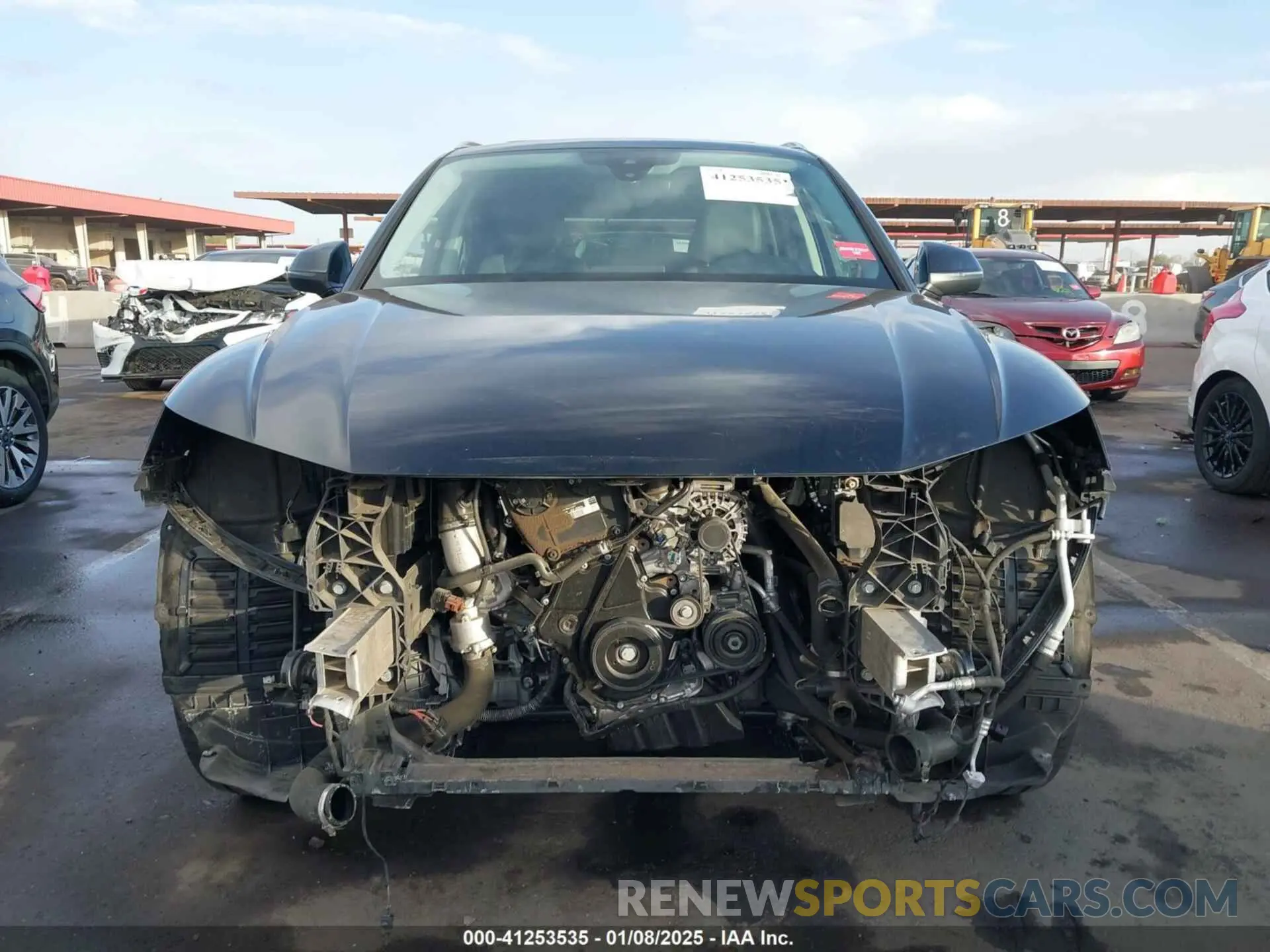 13 fotografías del automóvil dañado WA1BNAFYXK2084424 AUDI Q5 2019