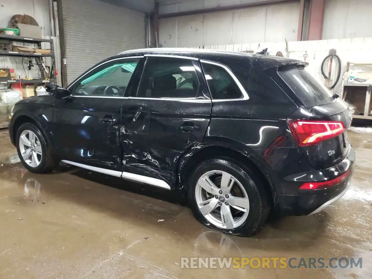 2 fotografías del automóvil dañado WA1BNAFYXK2132195 AUDI Q5 2019
