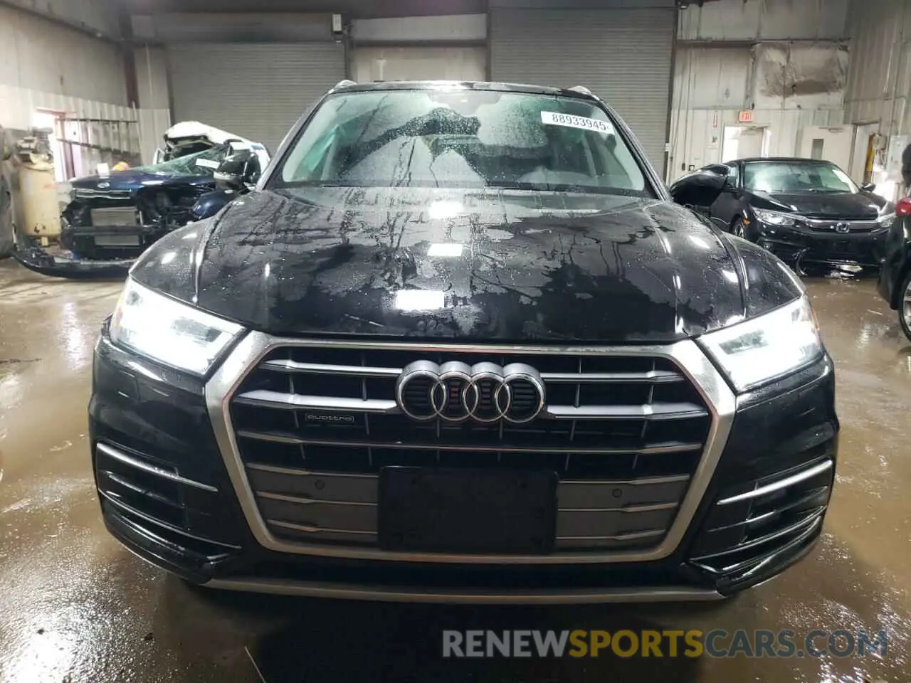 5 fotografías del automóvil dañado WA1BNAFYXK2132195 AUDI Q5 2019