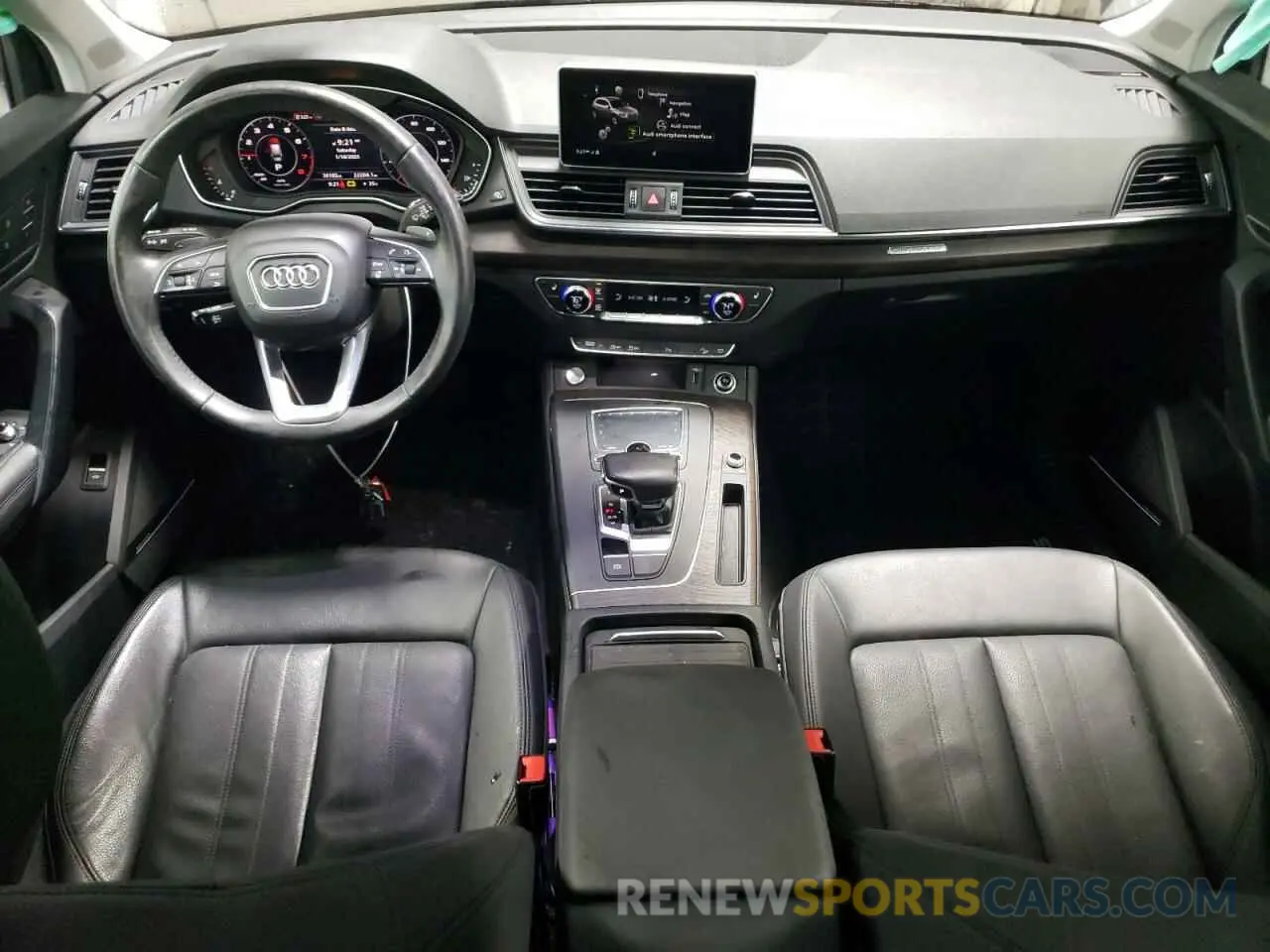 8 fotografías del automóvil dañado WA1BNAFYXK2132195 AUDI Q5 2019