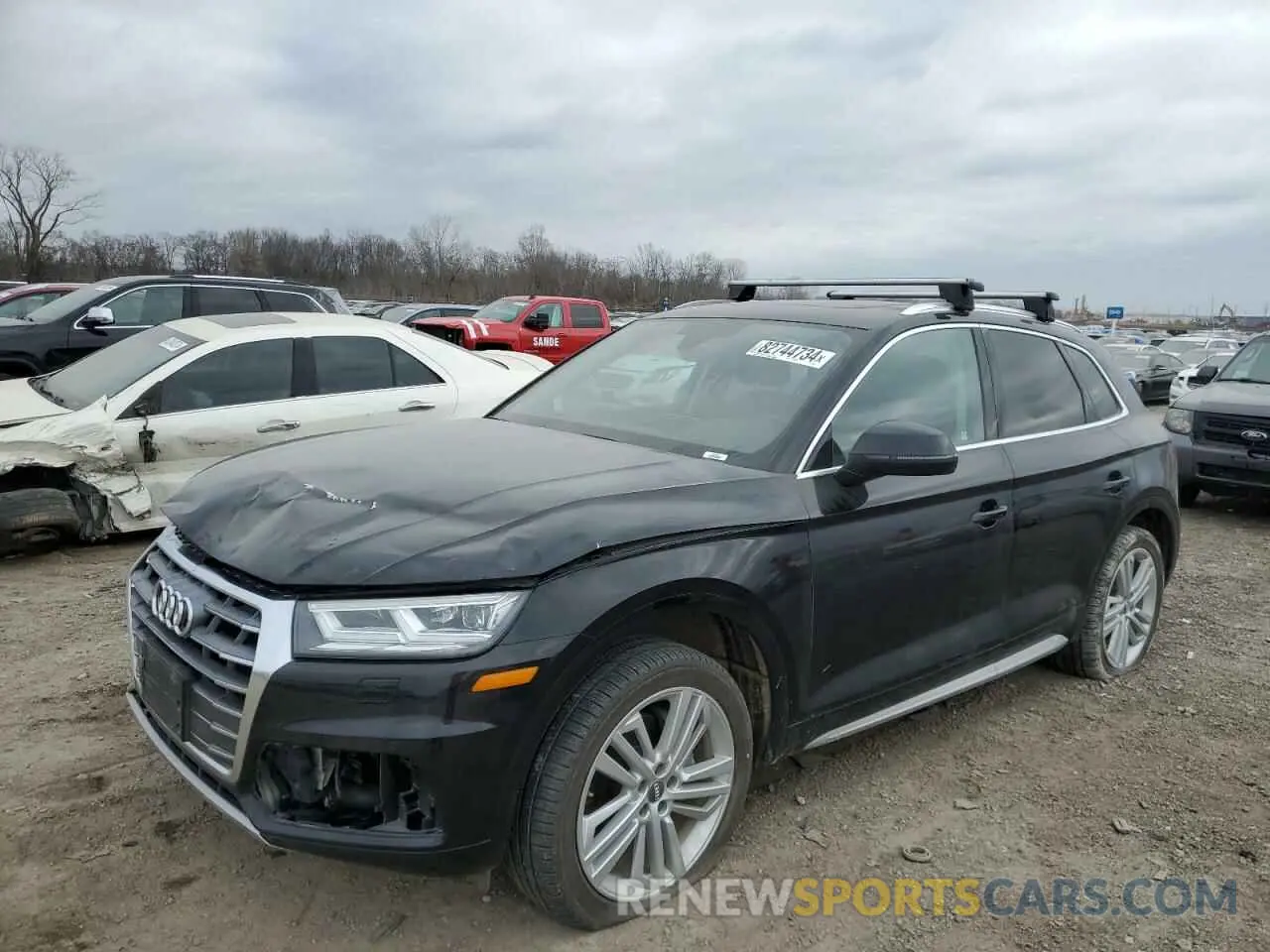 1 fotografías del automóvil dañado WA1BNAFYXK2133587 AUDI Q5 2019
