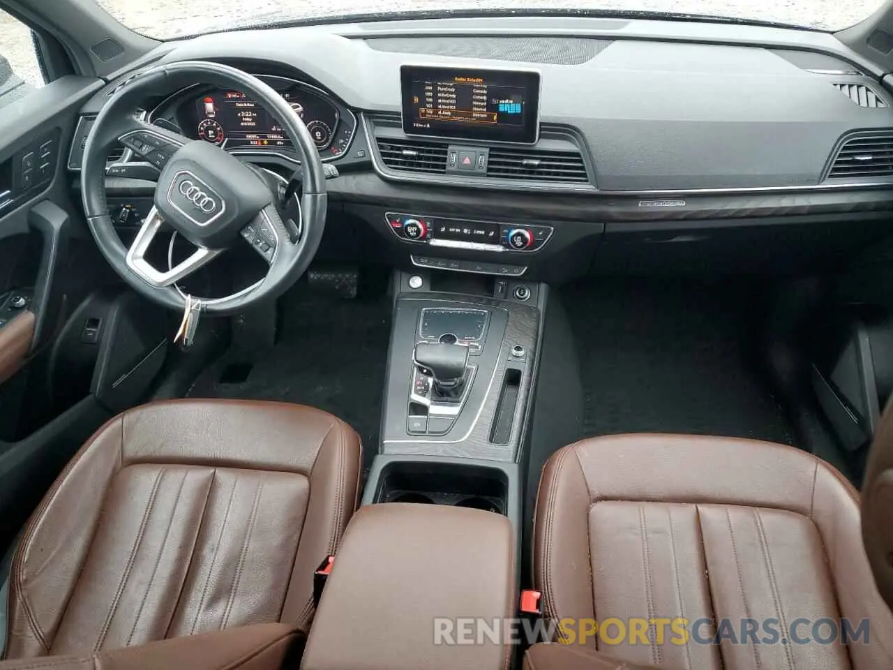 8 fotografías del automóvil dañado WA1BNAFYXK2133606 AUDI Q5 2019