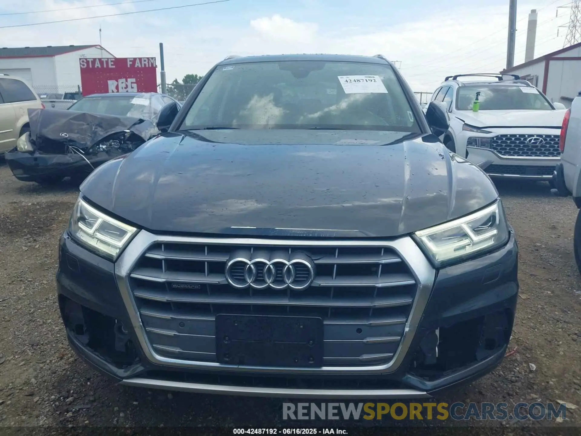 12 fotografías del automóvil dañado WA1BNAFYXK2134349 AUDI Q5 2019