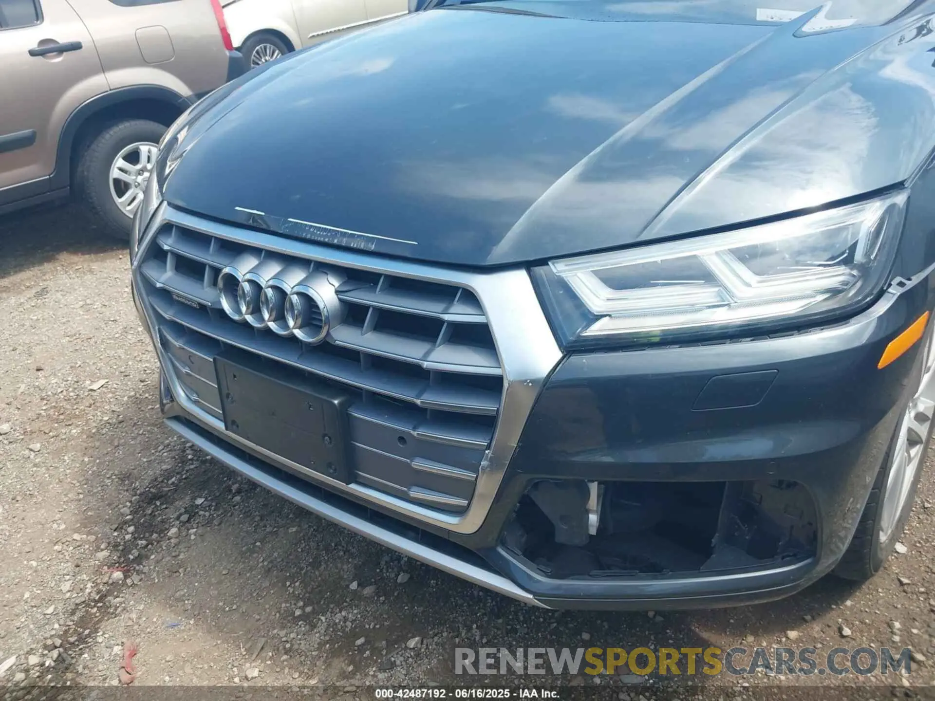 17 fotografías del automóvil dañado WA1BNAFYXK2134349 AUDI Q5 2019