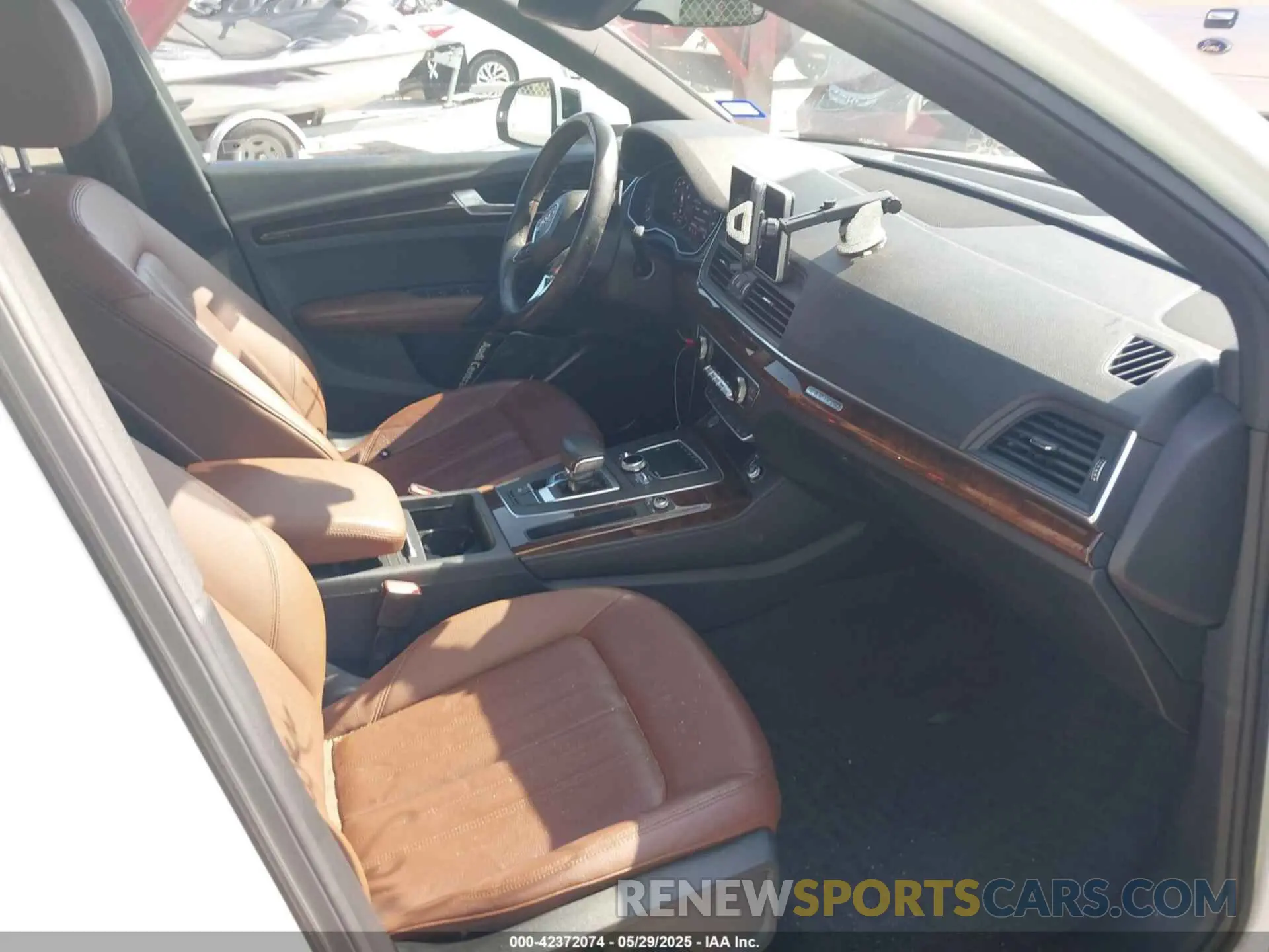 5 fotografías del automóvil dañado WA1BNAFYXK2144783 AUDI Q5 2019