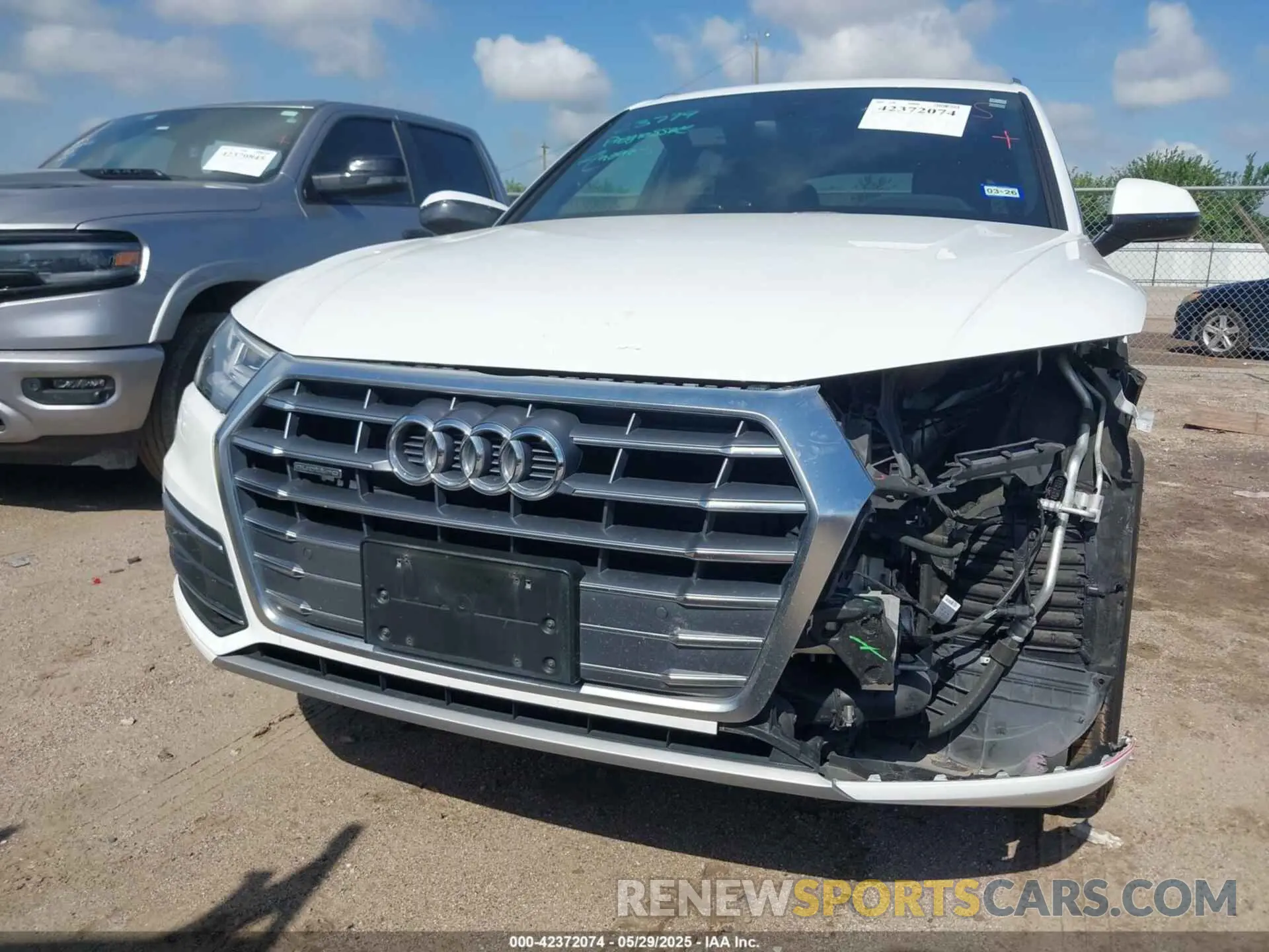 6 fotografías del automóvil dañado WA1BNAFYXK2144783 AUDI Q5 2019