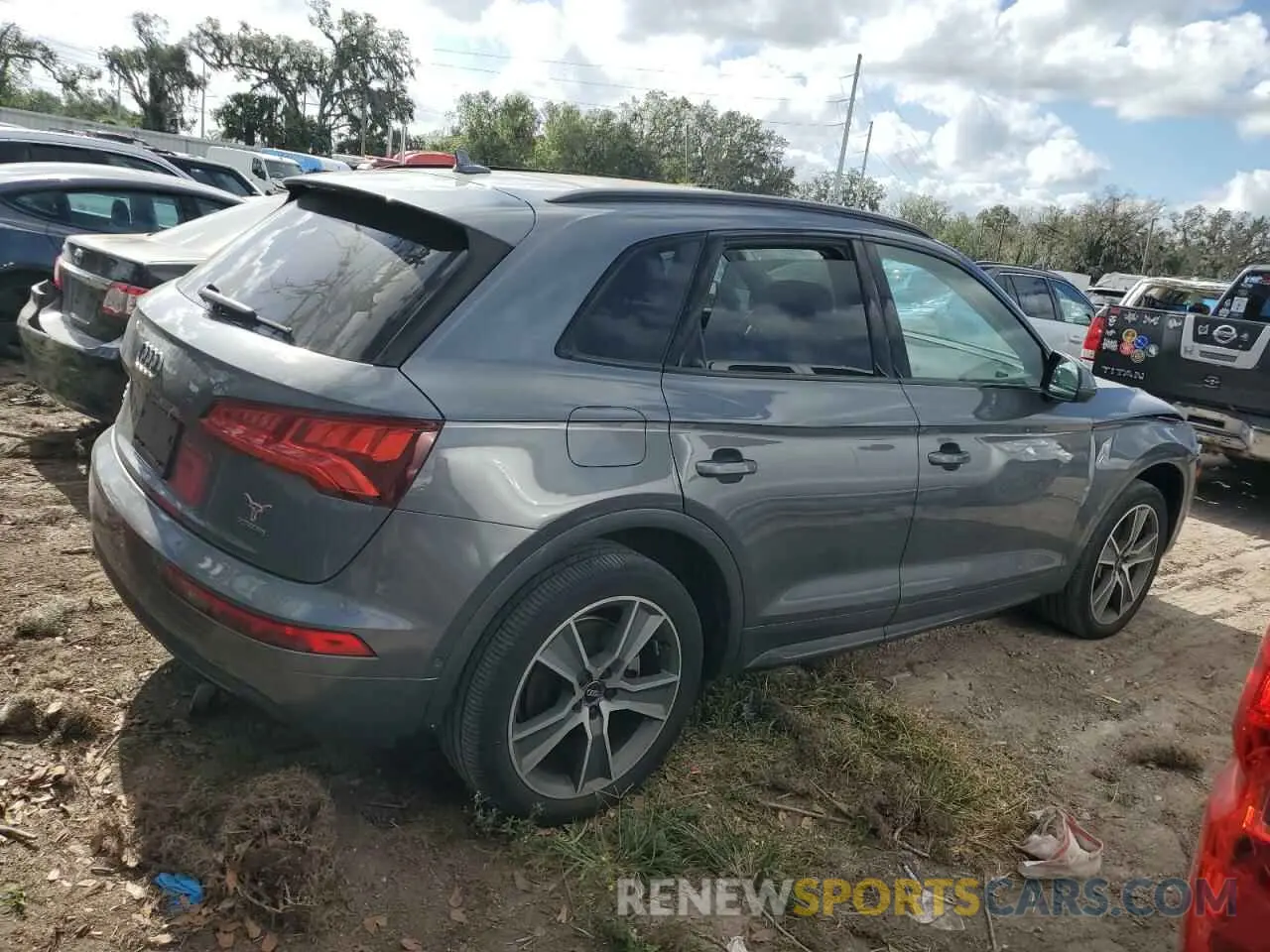 3 fotografías del automóvil dañado WA1CNAFY0K2031493 AUDI Q5 2019