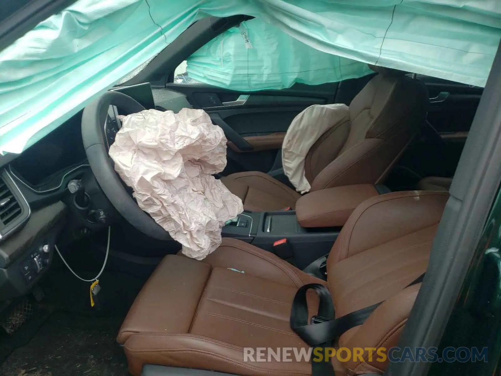 5 fotografías del automóvil dañado WA1CNAFY0K2047483 AUDI Q5 2019
