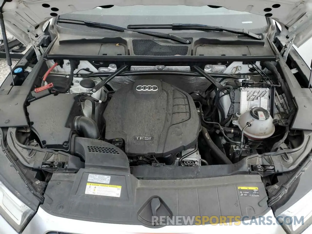11 fotografías del automóvil dañado WA1CNAFY2K2036453 AUDI Q5 2019