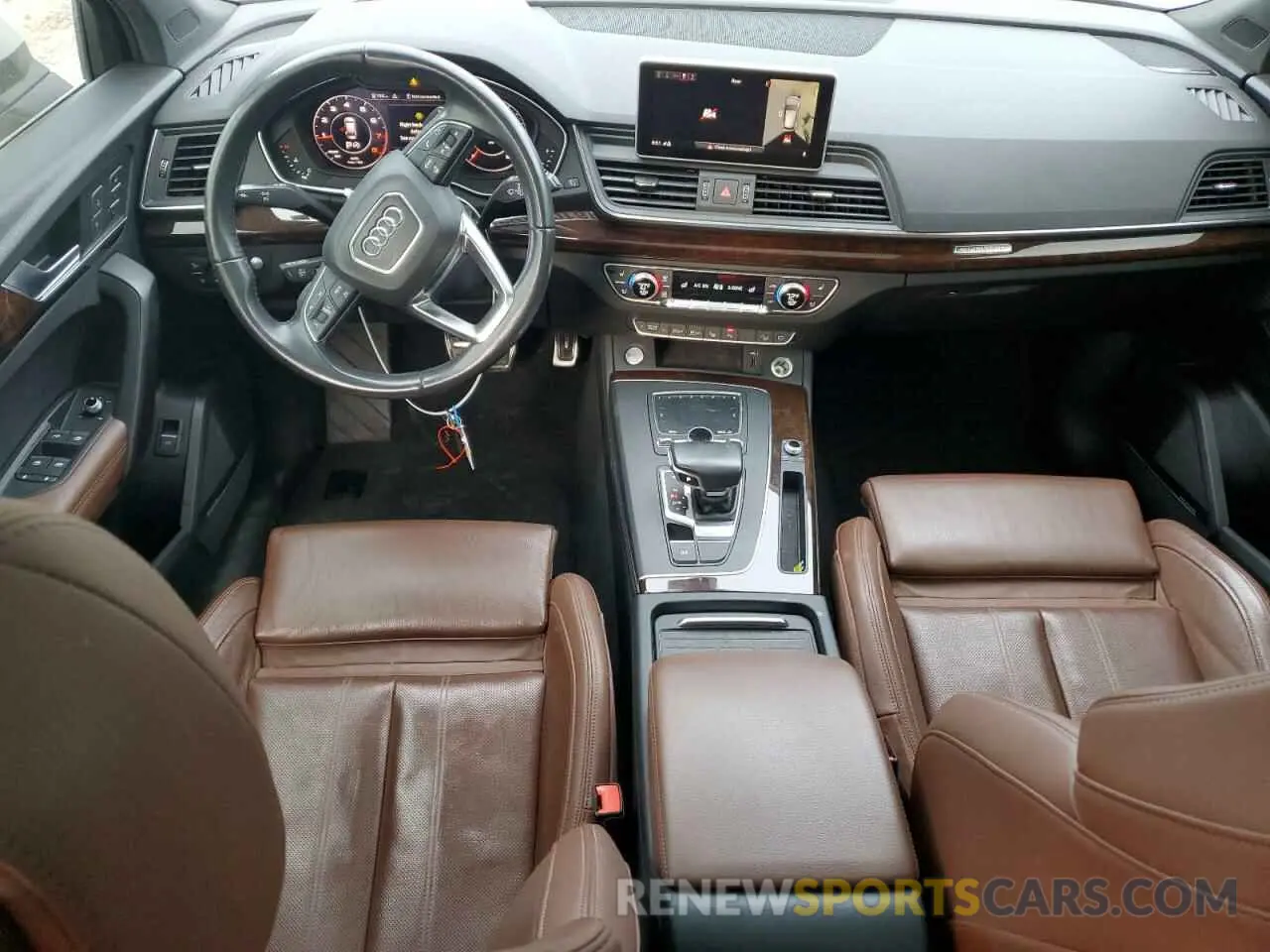 8 fotografías del automóvil dañado WA1CNAFY2K2036453 AUDI Q5 2019