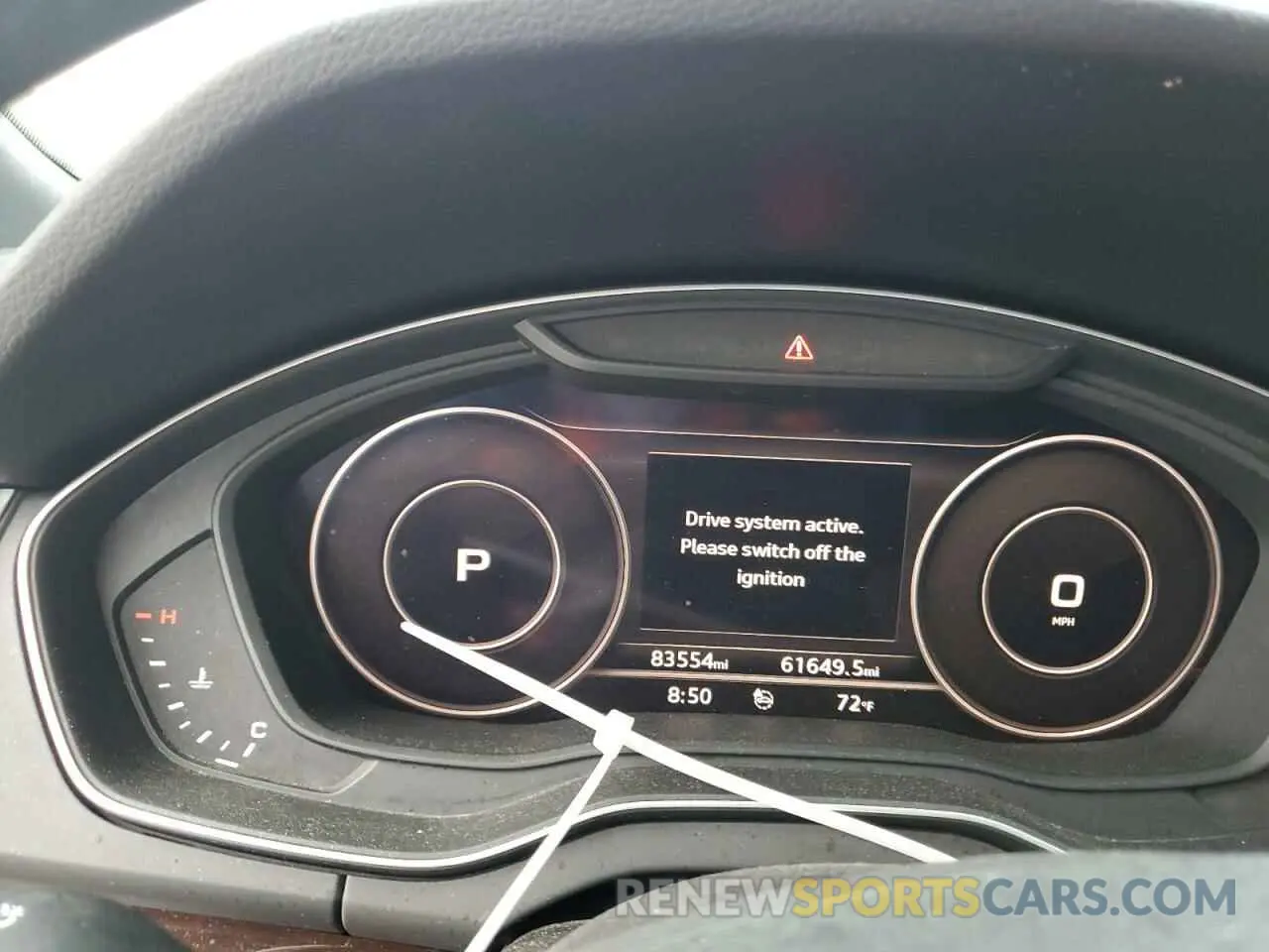 9 fotografías del automóvil dañado WA1CNAFY2K2036453 AUDI Q5 2019